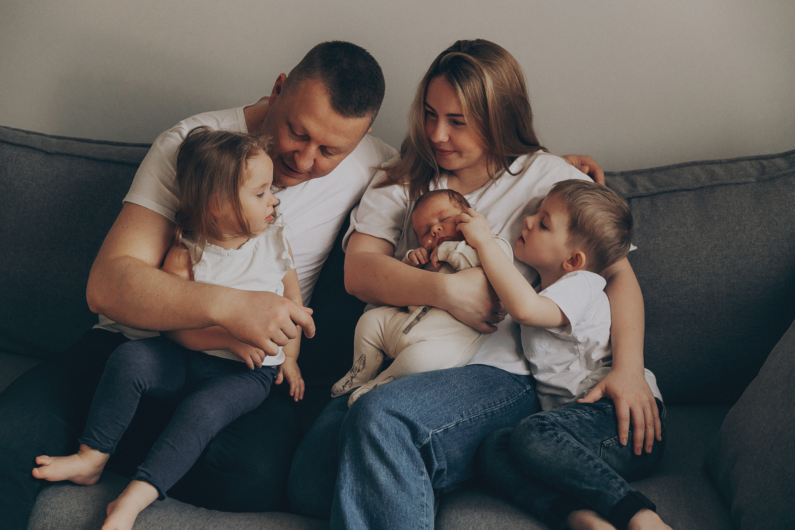 Домашняя фотосессия. Семейный фотограф, фотограф новорожденных в Москве, Анастасия Федяева