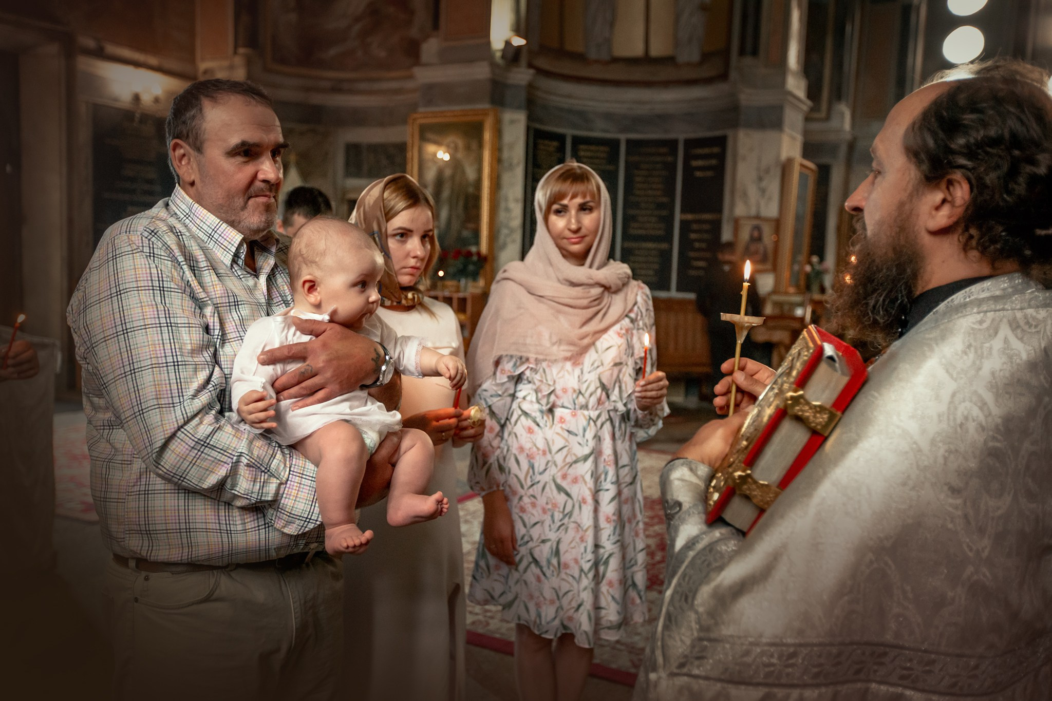 Крещение Константина. Детский семейный фотограф в Севастополе Крыму