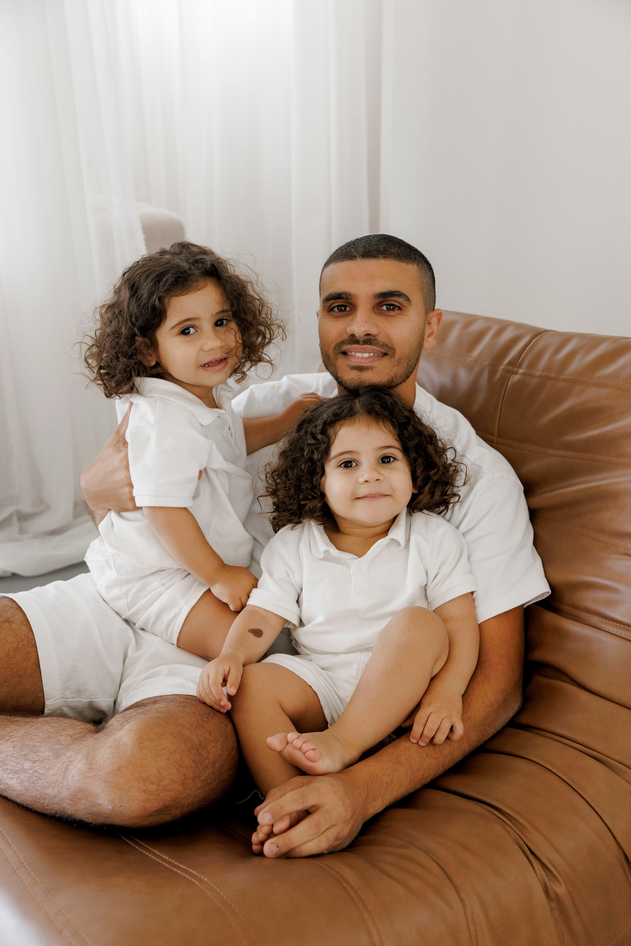 Family photoshoot inside the studio in Hadera. Wedding and family photographer