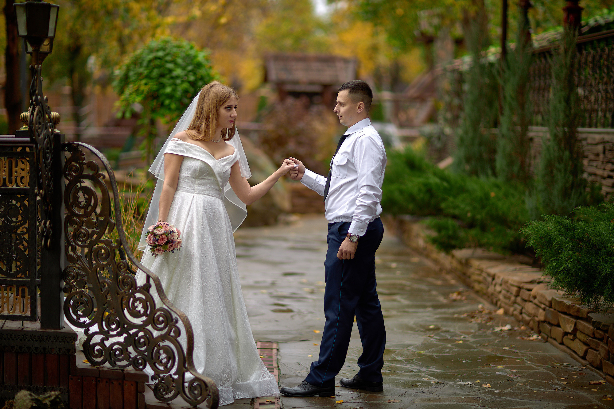 Фотосъемка в парке Лога. Фото видео съёмка в Белой Калитве дуэт Герман и Инна