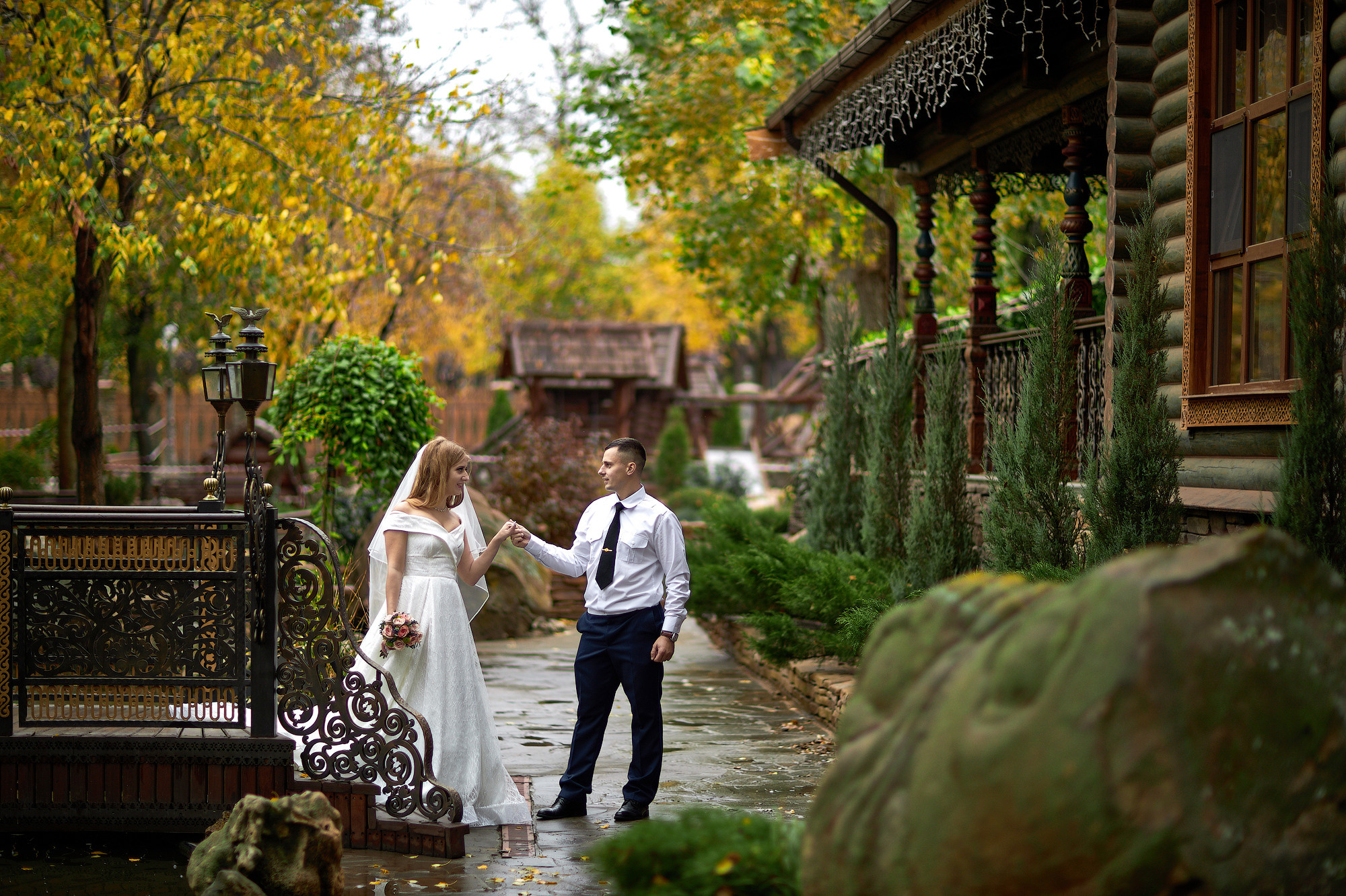 Фотосъемка в парке Лога. Фото видео съёмка в Белой Калитве дуэт Герман и Инна