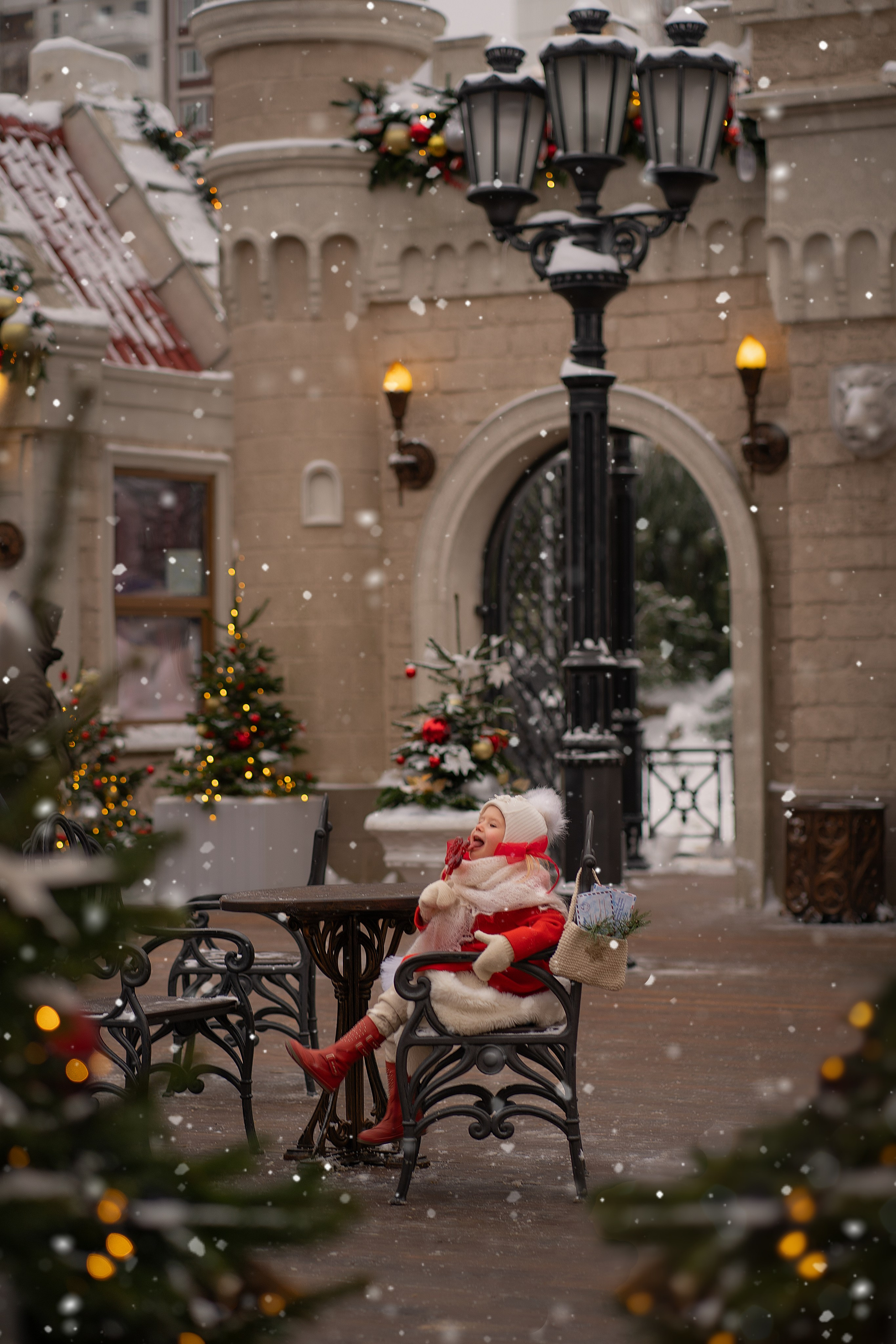 Детские новогодние и рождественские фотоистории. Детский и семейный фотограф в Москве и Подмосковье Настя Наумова