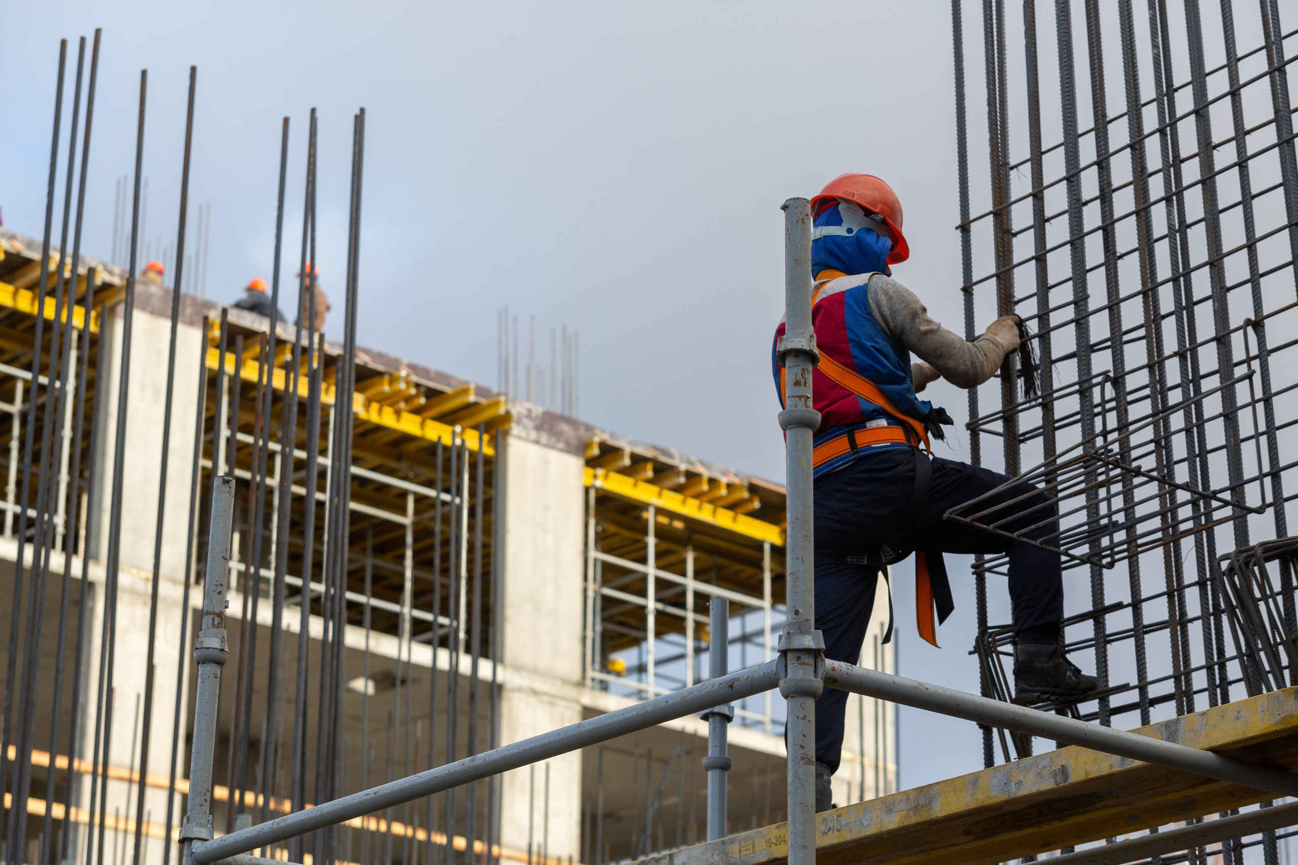 Строительство. Фотограф Алексей Зарецкий