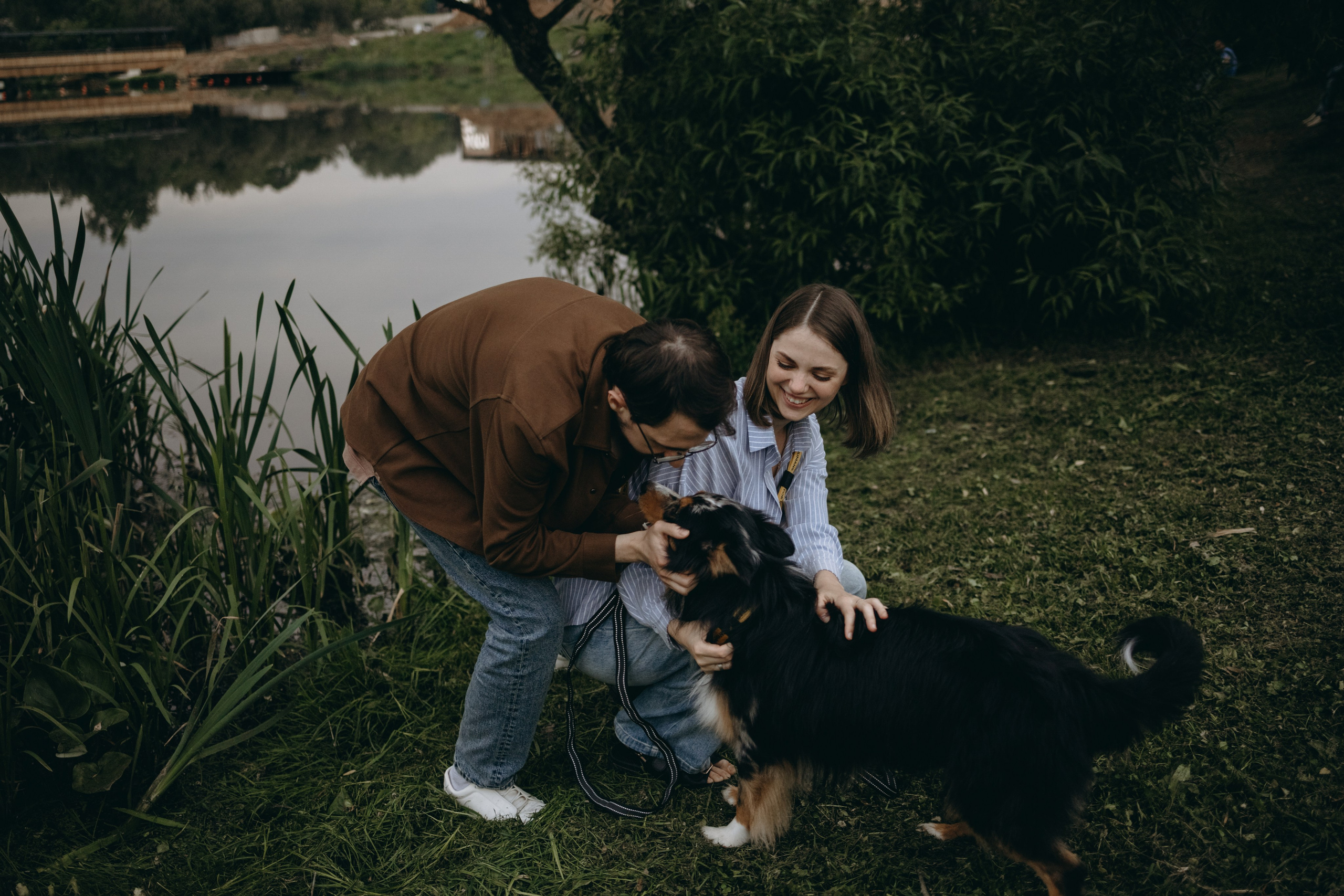 Настя, Никита и их Гром и Мяу. Фотограф — Анималист | Санкт-Петербург