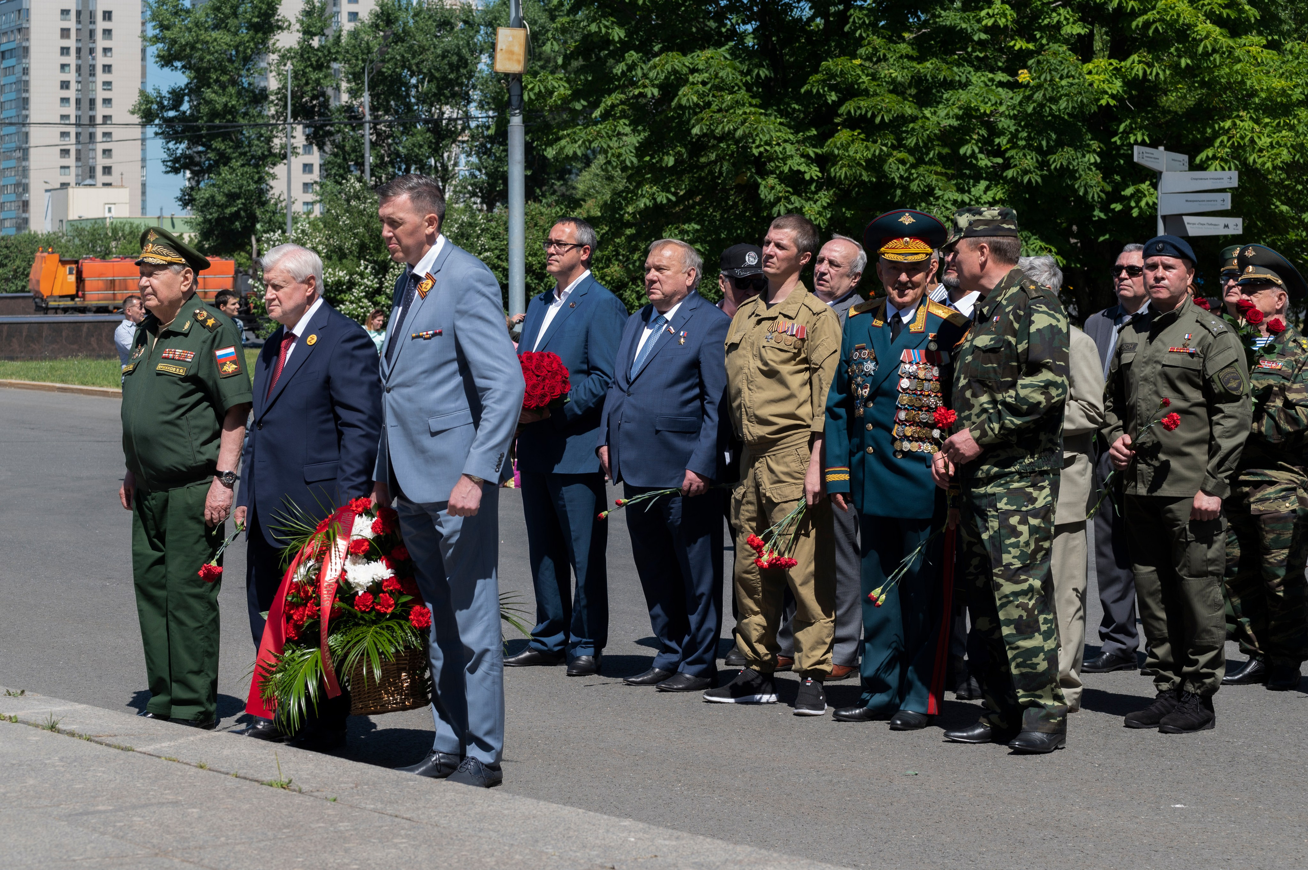 День ветеранов боевых действий 2022. Фотограф Роман Адлер