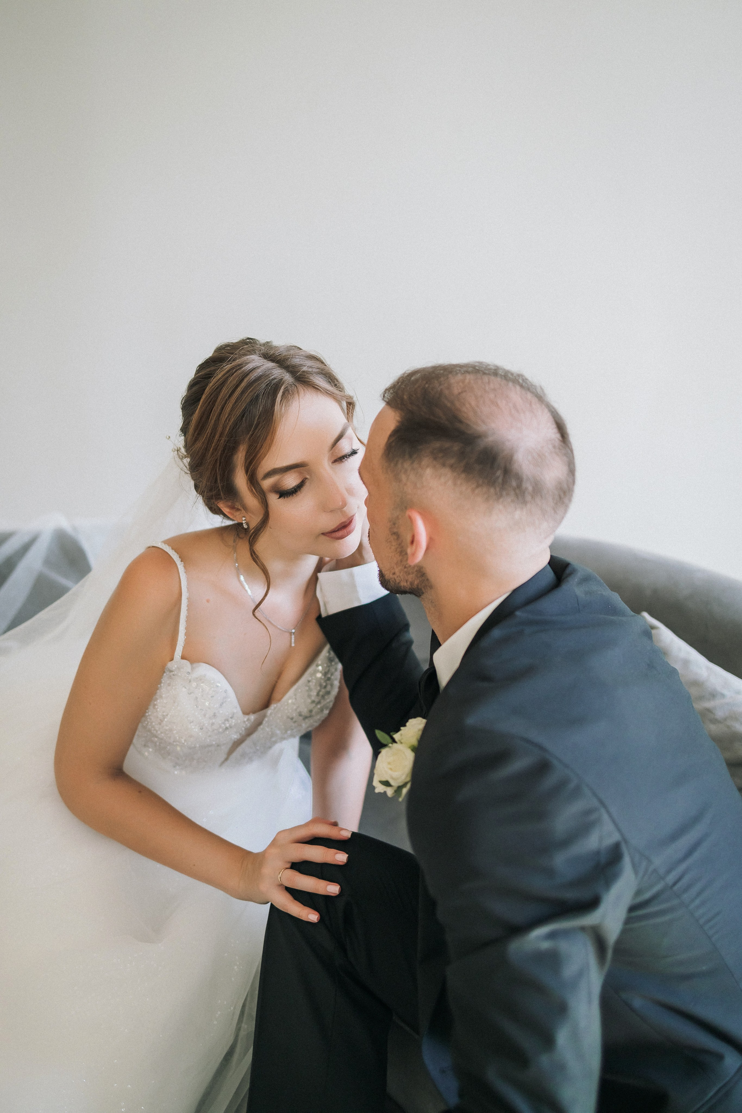 Свадебная прогулка Екатерины и Евгения. Свадебная фотография. Арина Рубах