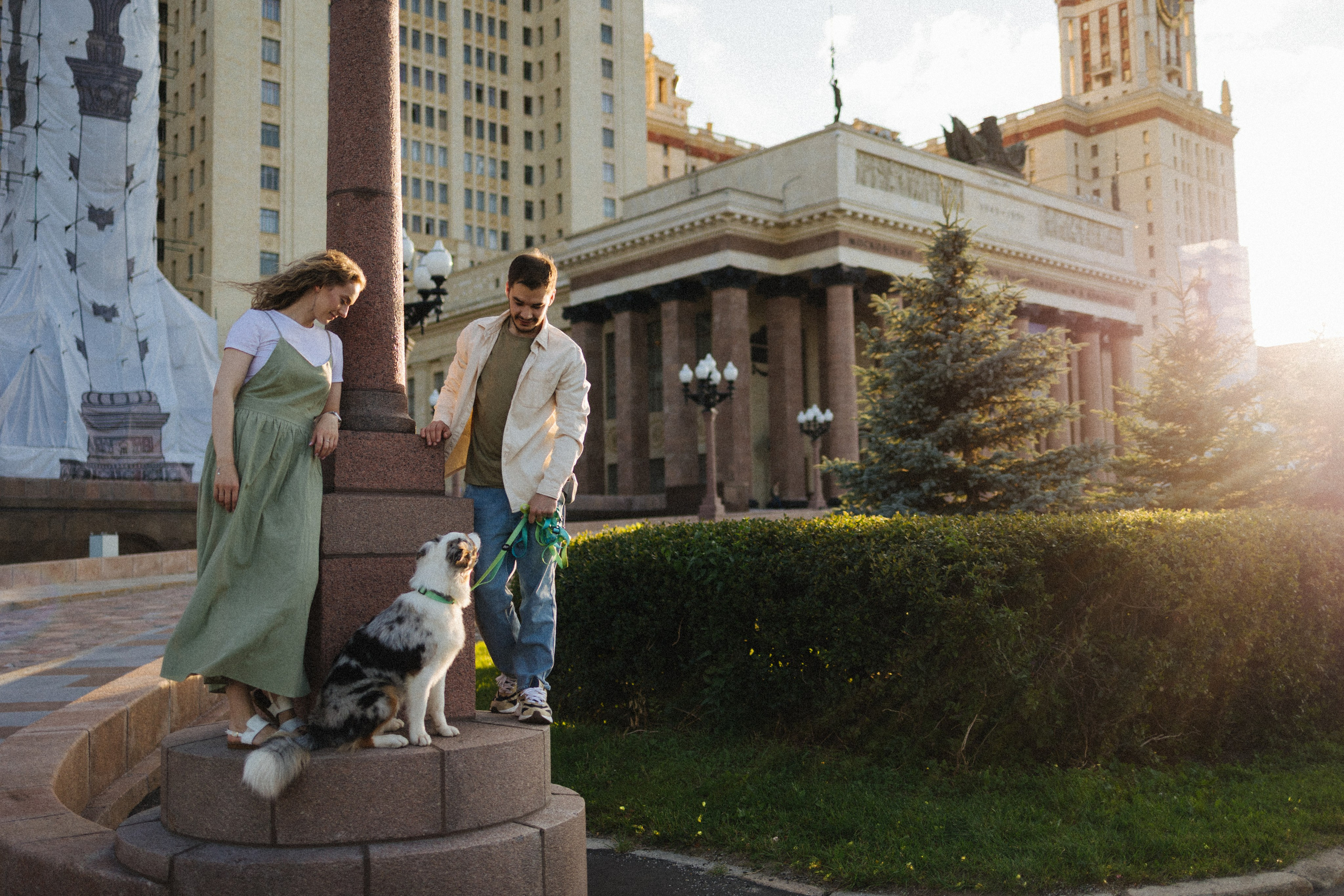 Настя, Влад и Лэйк. Фотораф — анималист Мария Шистка