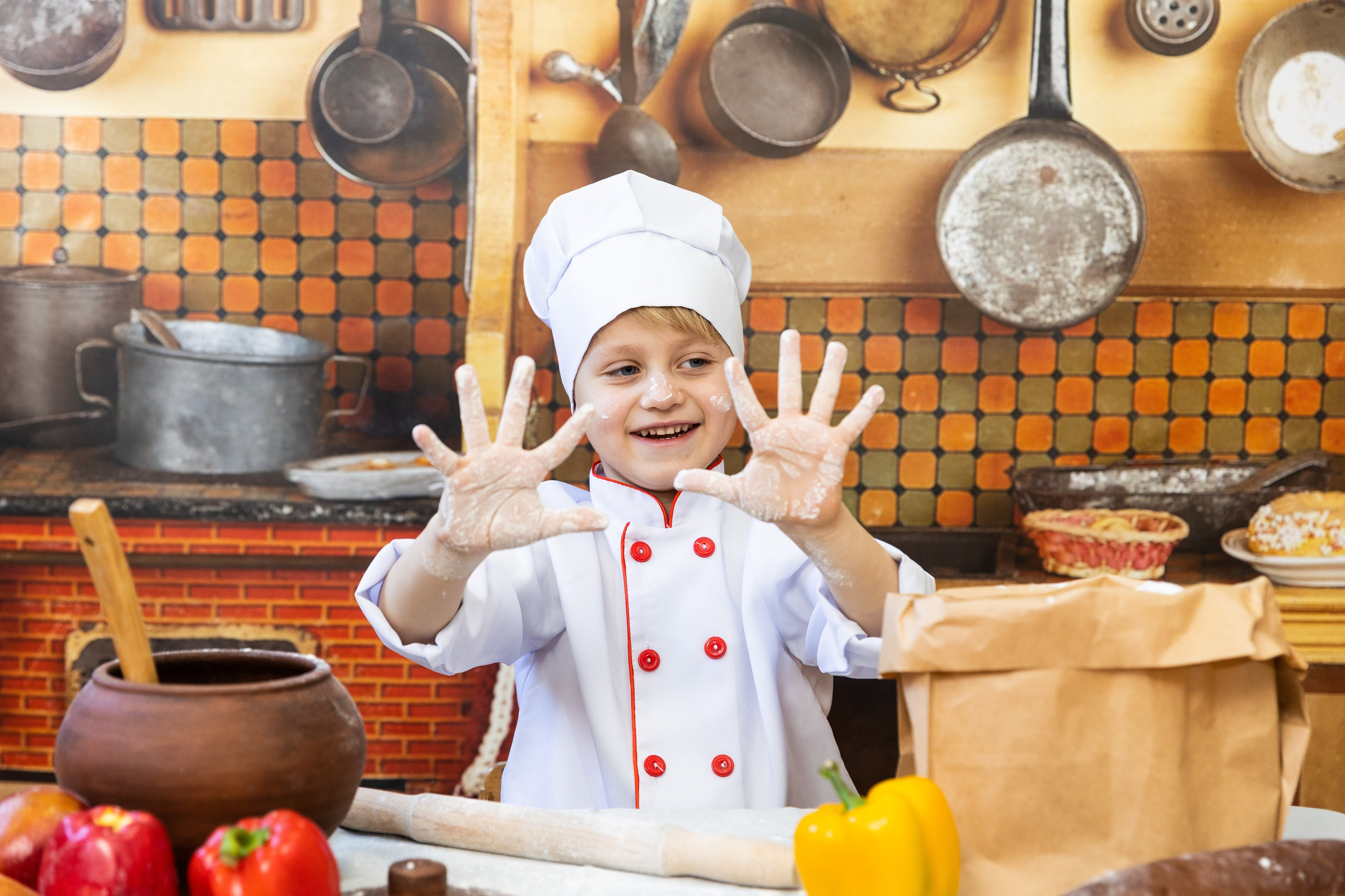 Тематическая «Поварята». Семейный, детский, школьный фотограф в Благовещенске Яна Белоусова