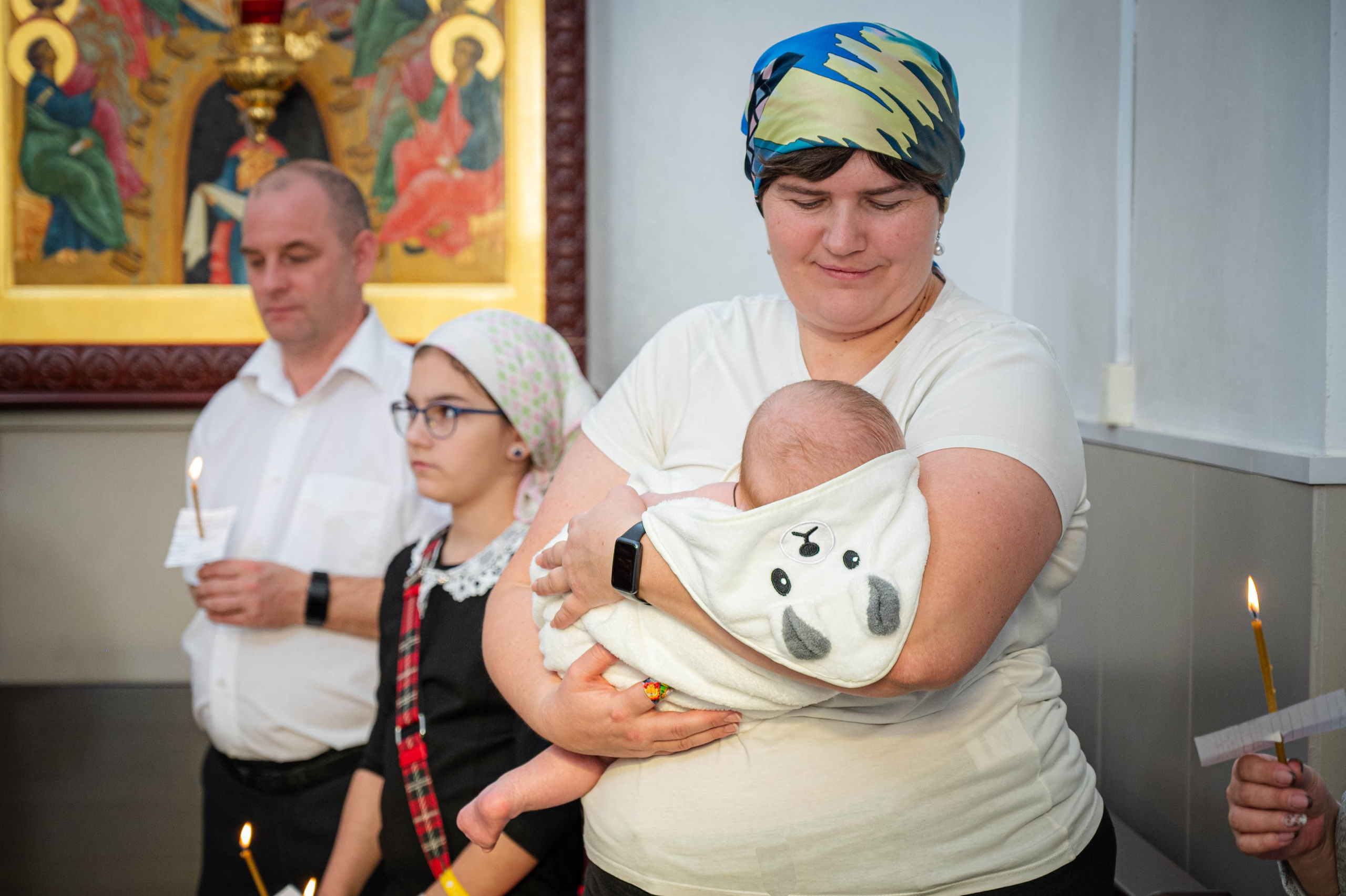 Крещение Дмитрий. Семейный и детский фотограф в Королеве, Москве и Московской области Строева Анастасия