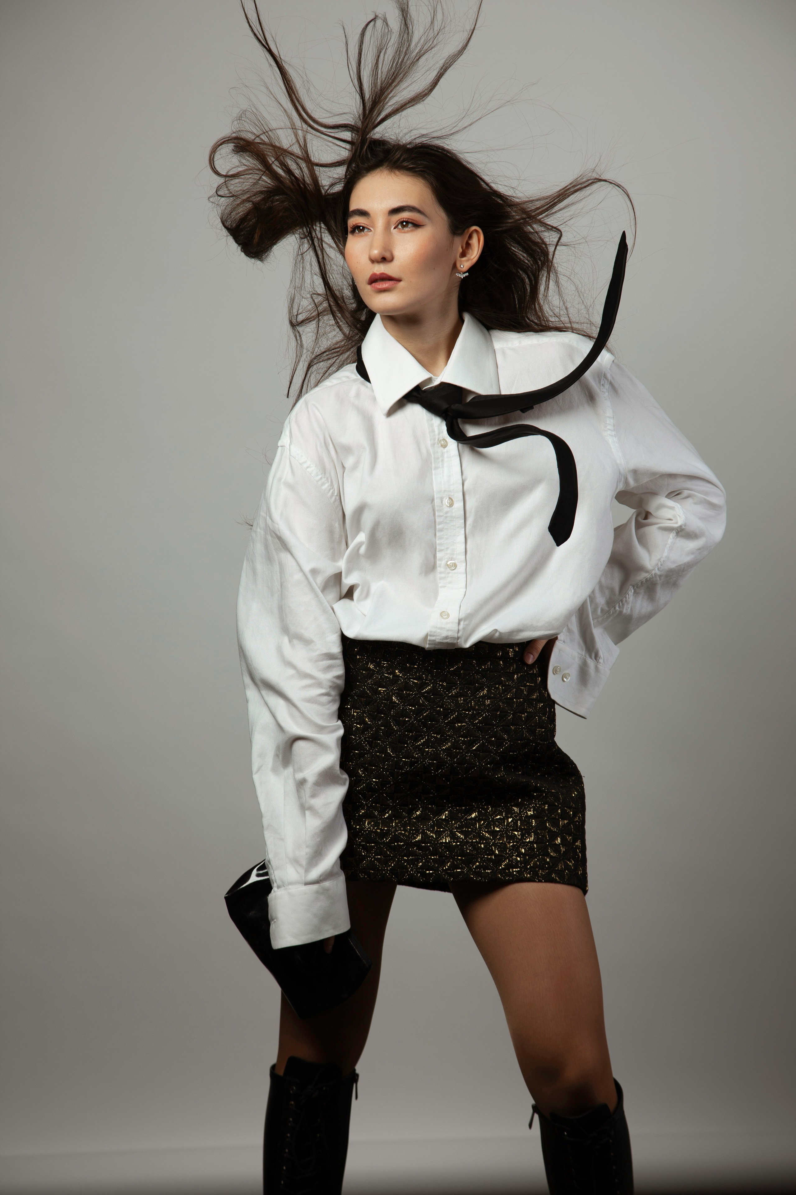 Женский студийный портрет. Фотограф Лазарина Кучменова