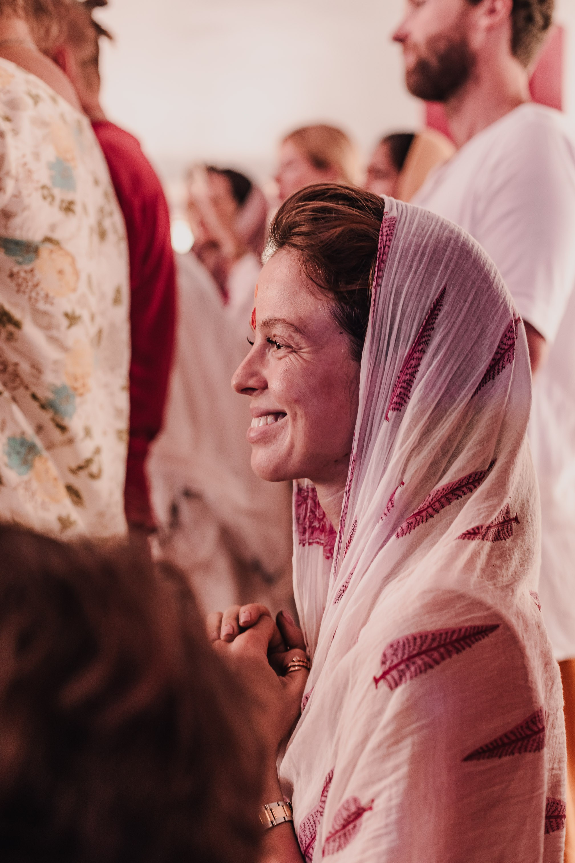 Navaratri yajna at Devraha Baba Ji ashram. Мариам Багдасарян