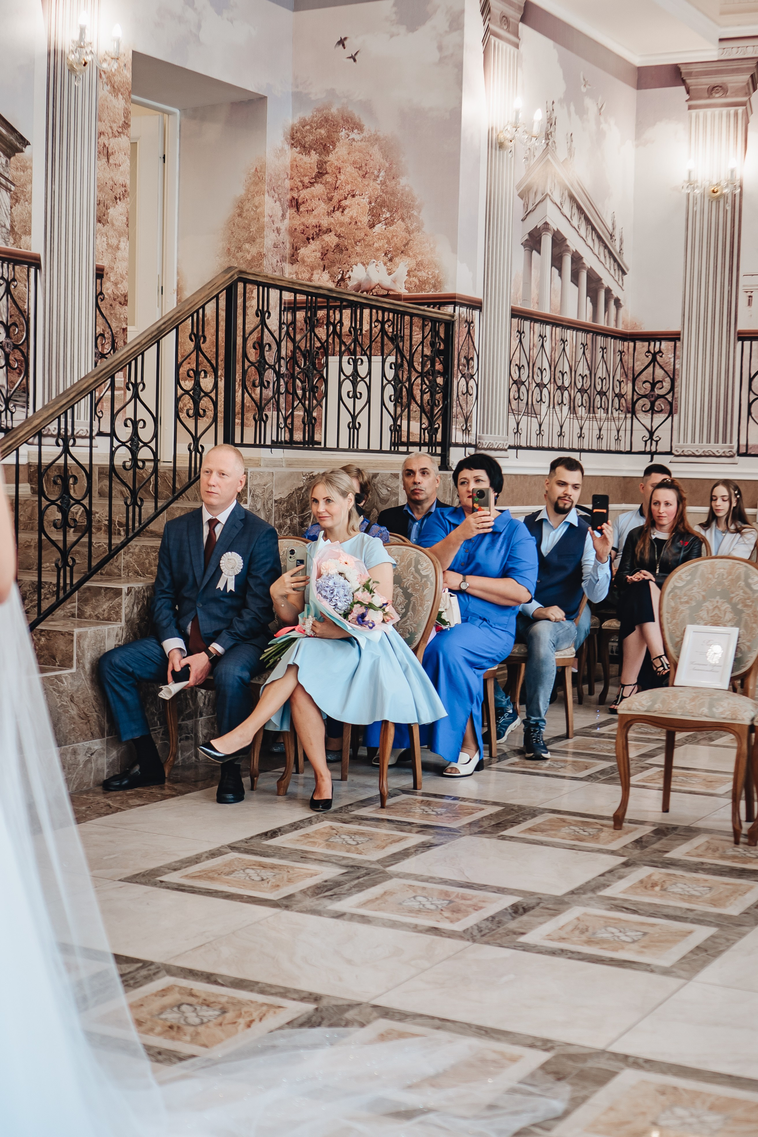 СВАДЕБНАЯ СЬЕМКА В ЗАГСЕ НА МОСКОВСКОМ ПРОСПЕКТЕ. Профессиональный фотограф, Санкт-Петербург — Виктория Богомолова