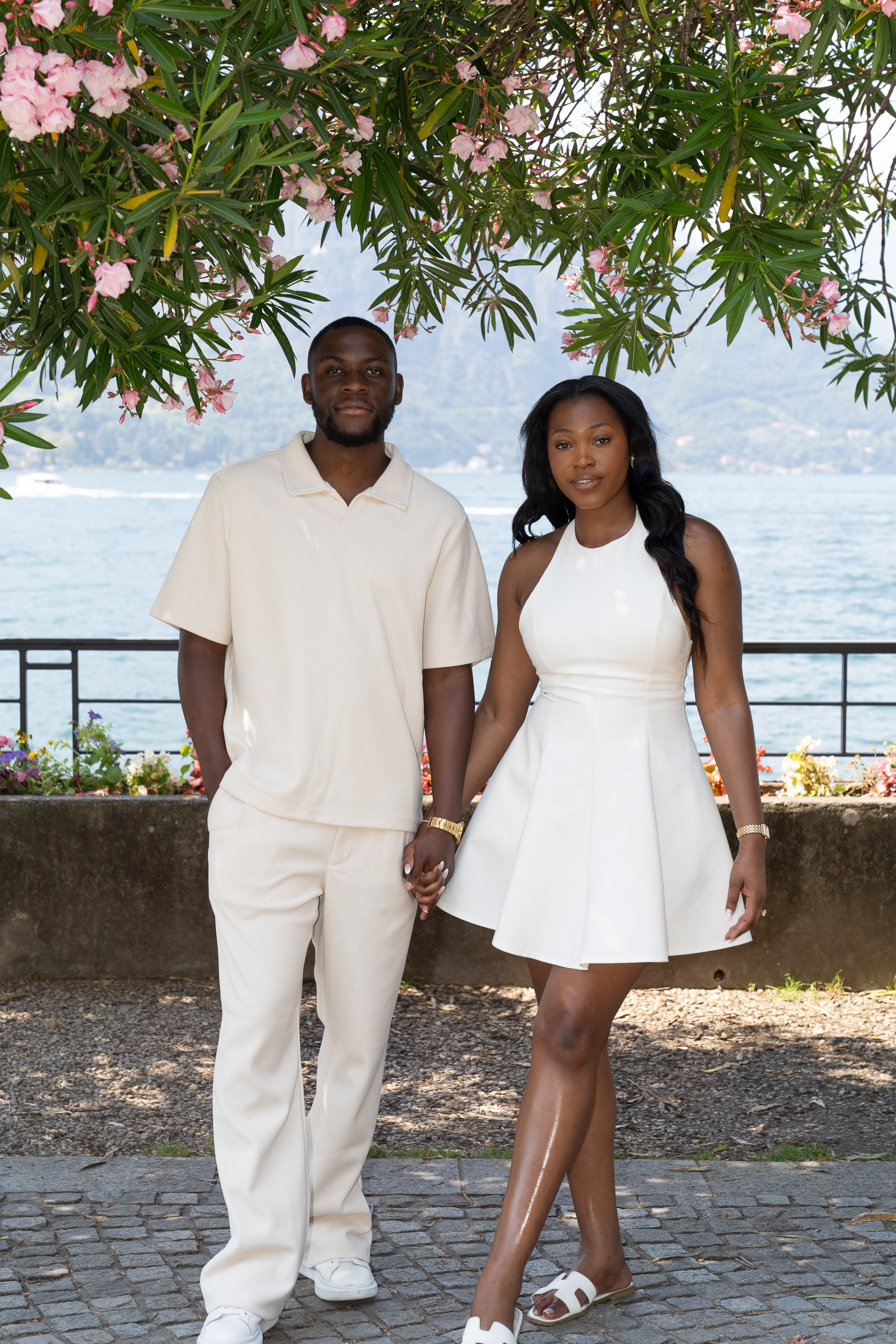 Tishane & Fiance. Maria Anistratova | Destination Photographer, Videographer & Drone Pilot — Lake Como