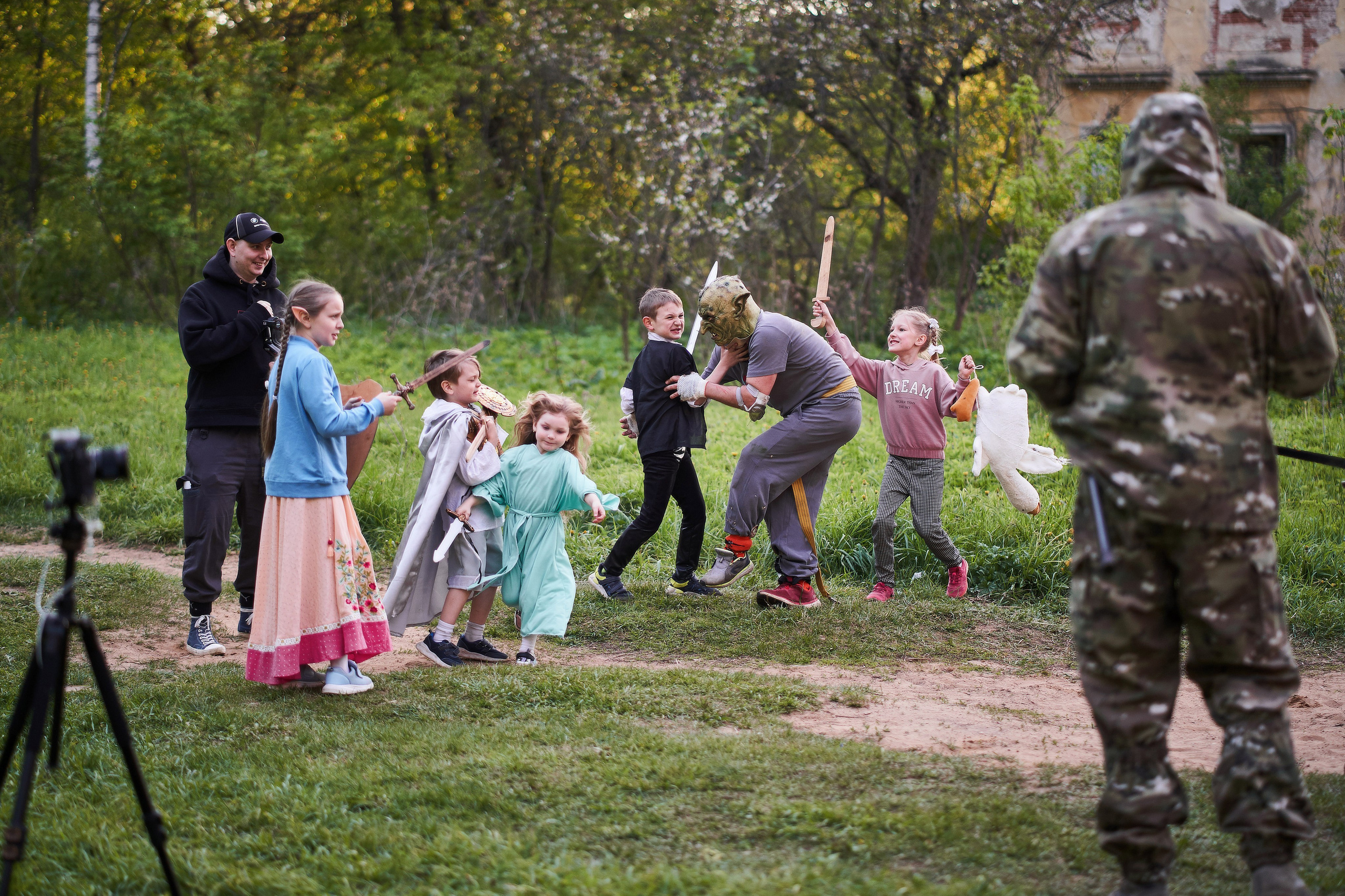 День Рождения в стиле Властелина Колец. Фотограф в Москве Нафиков Руслан. Репортажная съемка, Портрет