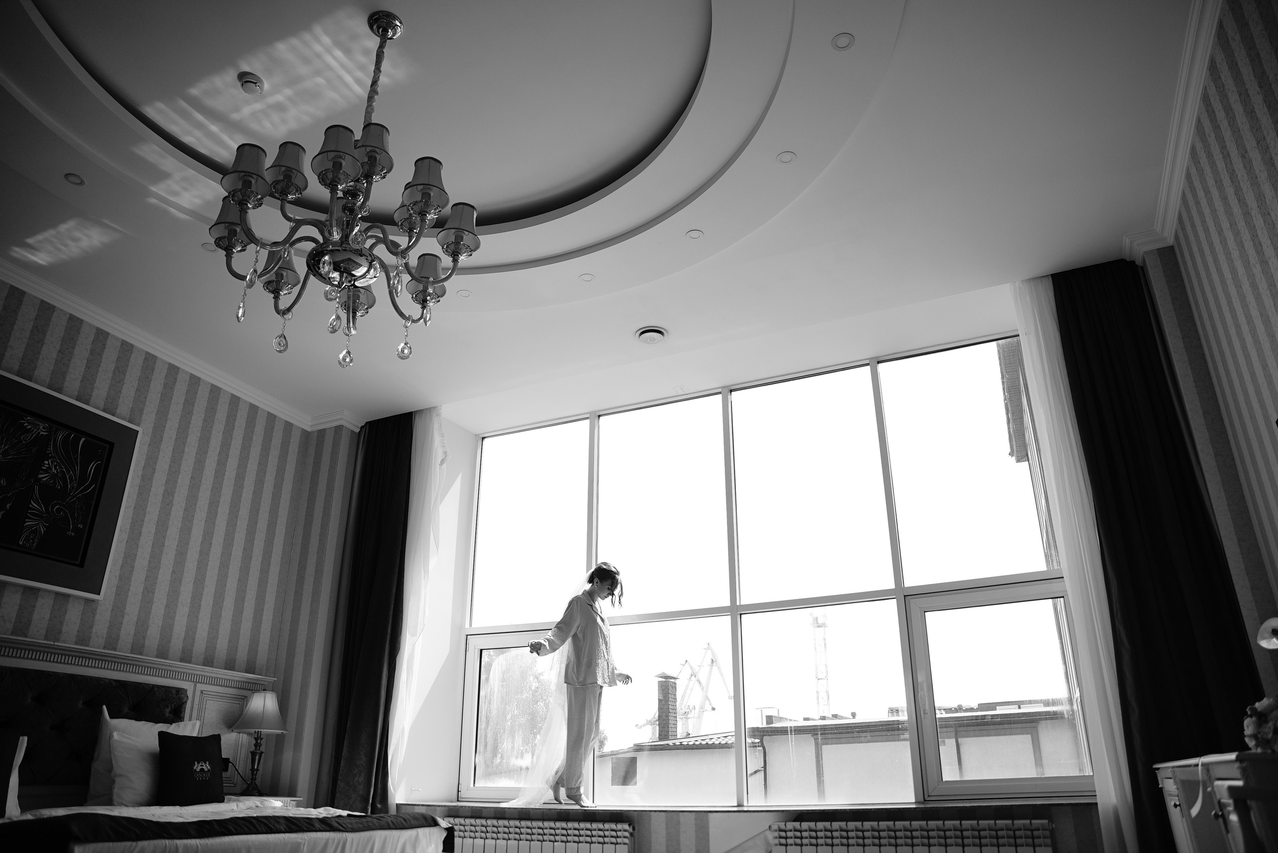 Сергей и Юлиана чб. Свадебный фотограф в Самаре Анна Ковалева