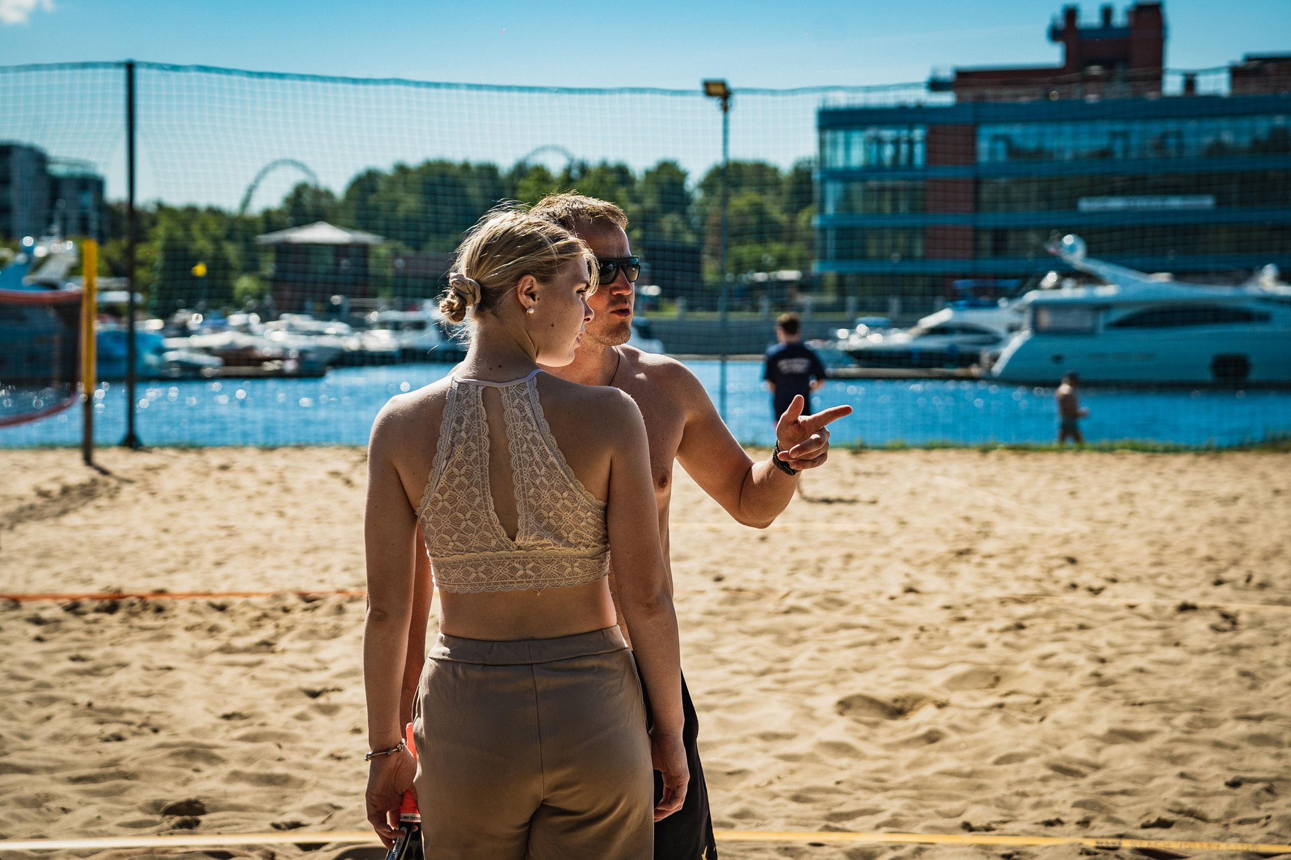Пляжный волейбол. Репортажный и портретный фотограф в Санкт-Петербурге Пчелинов Александр