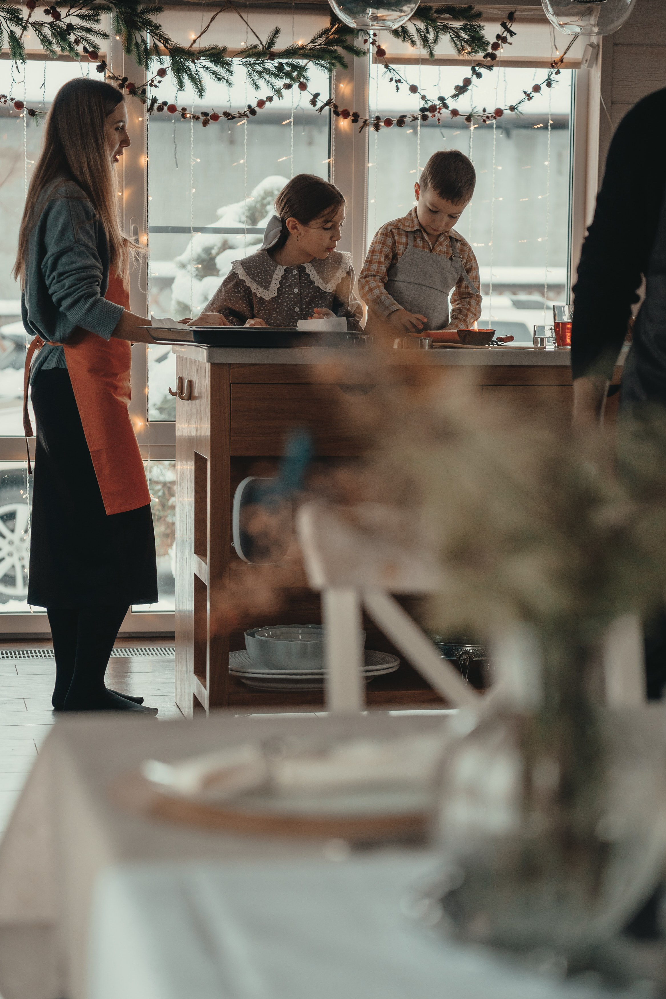 Олег и Лиза новогоднее. Фотограф Женя Пашкина