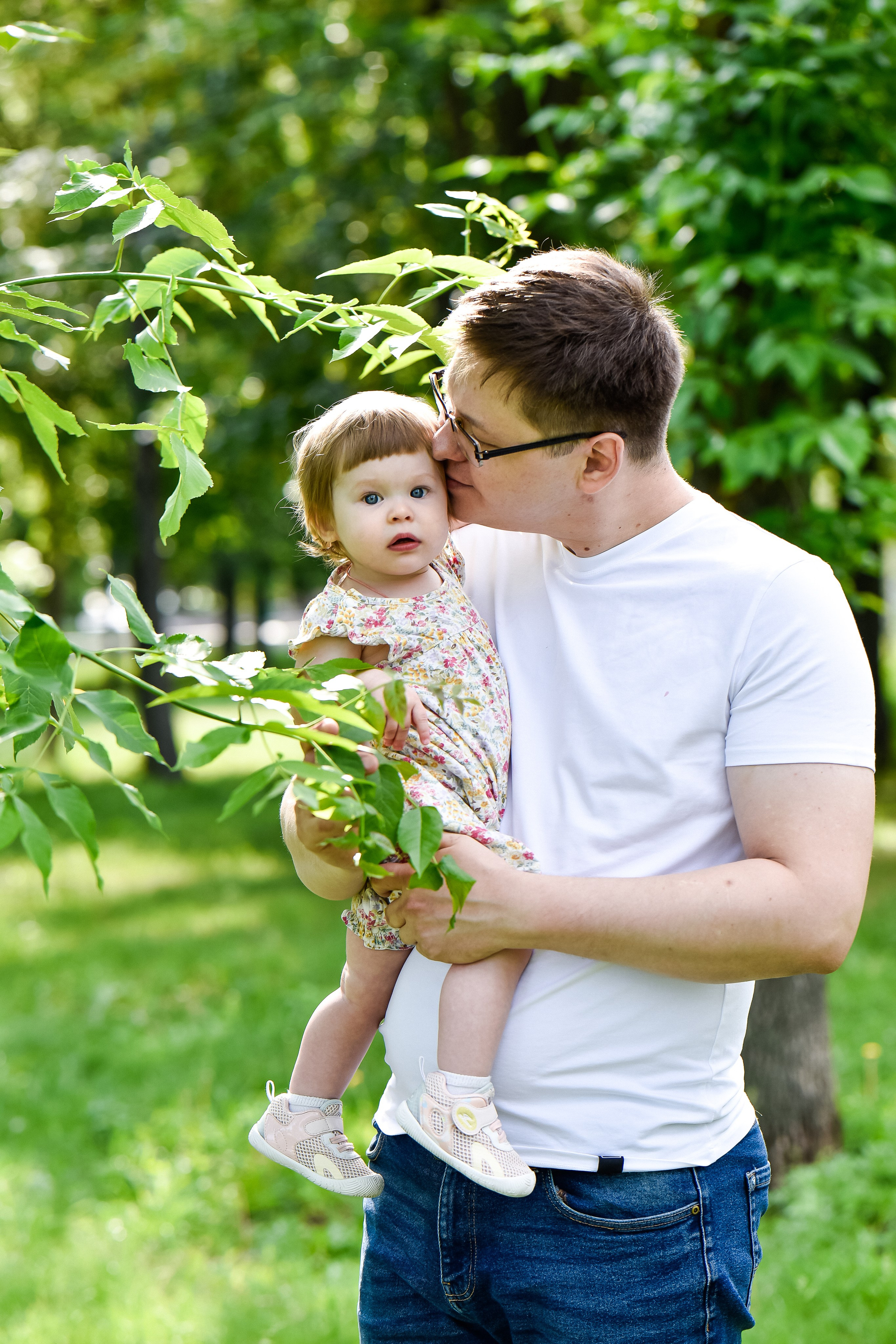 Семья Натальи, Сергея и Машеньки