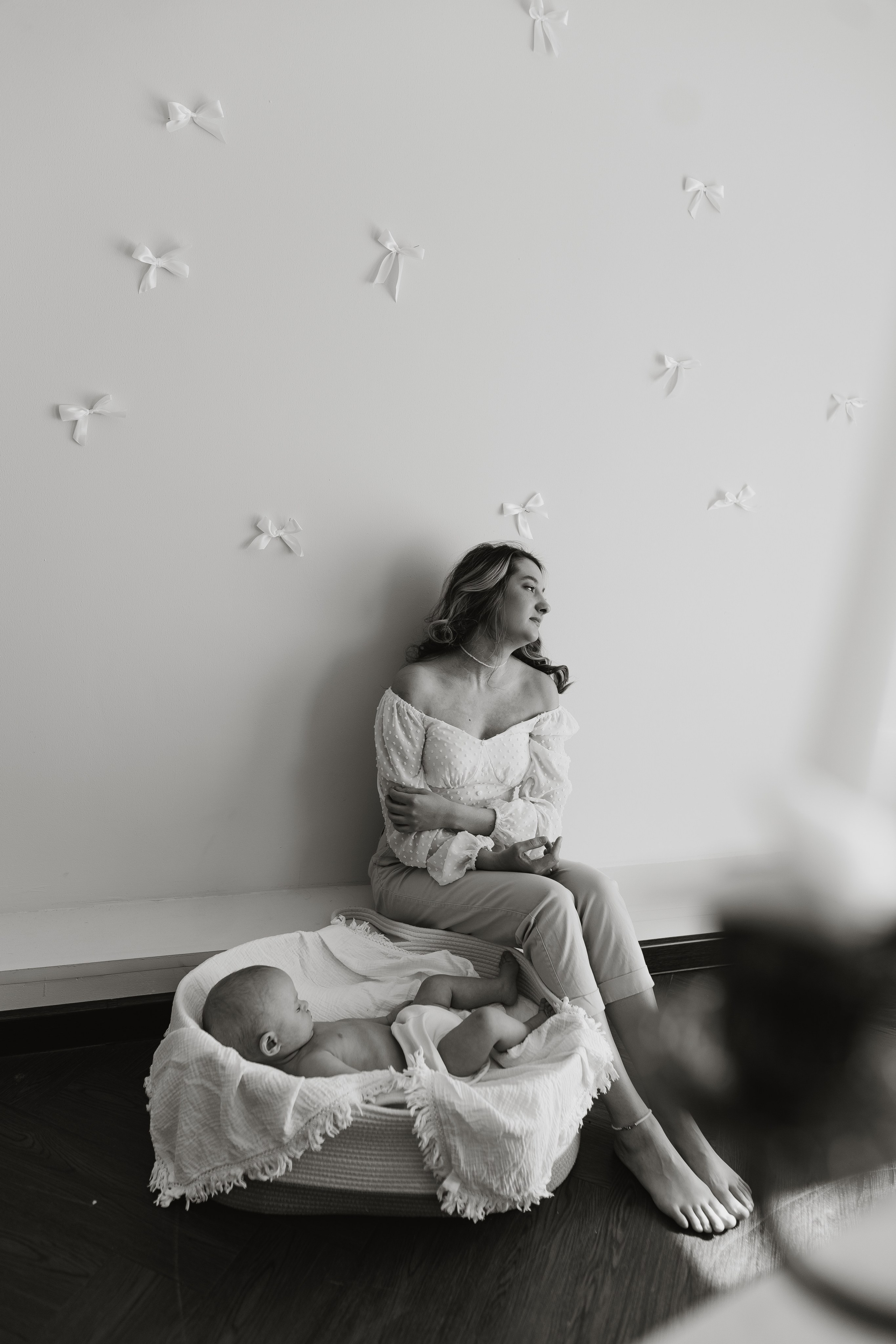 Материнство в стиле Vintage. Фотограф Новый Уренгой I Ньюборн I Фотограф материнства I ЯНАО