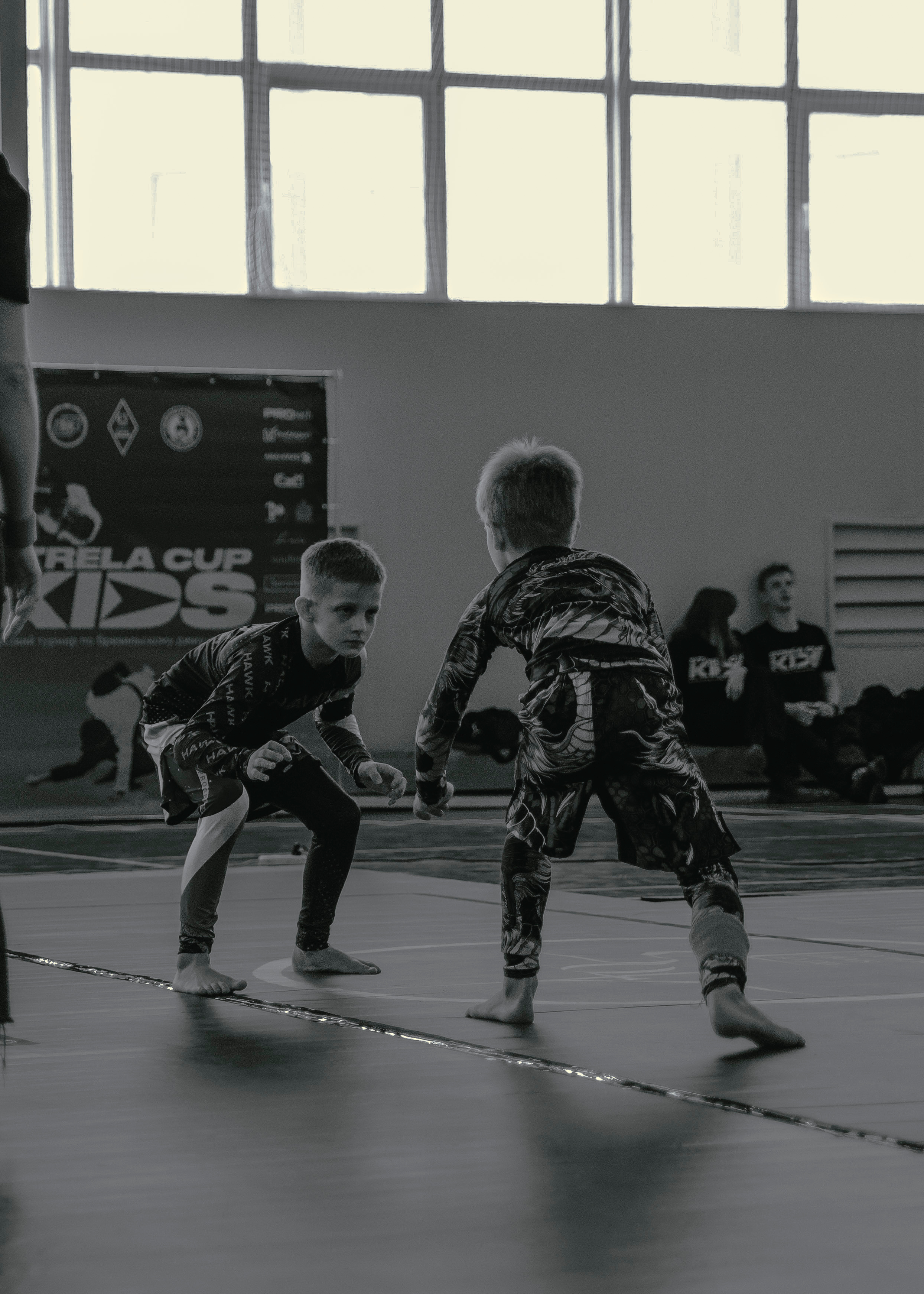 Детские соревнования по джиу-джитсу без кимоно no gi.