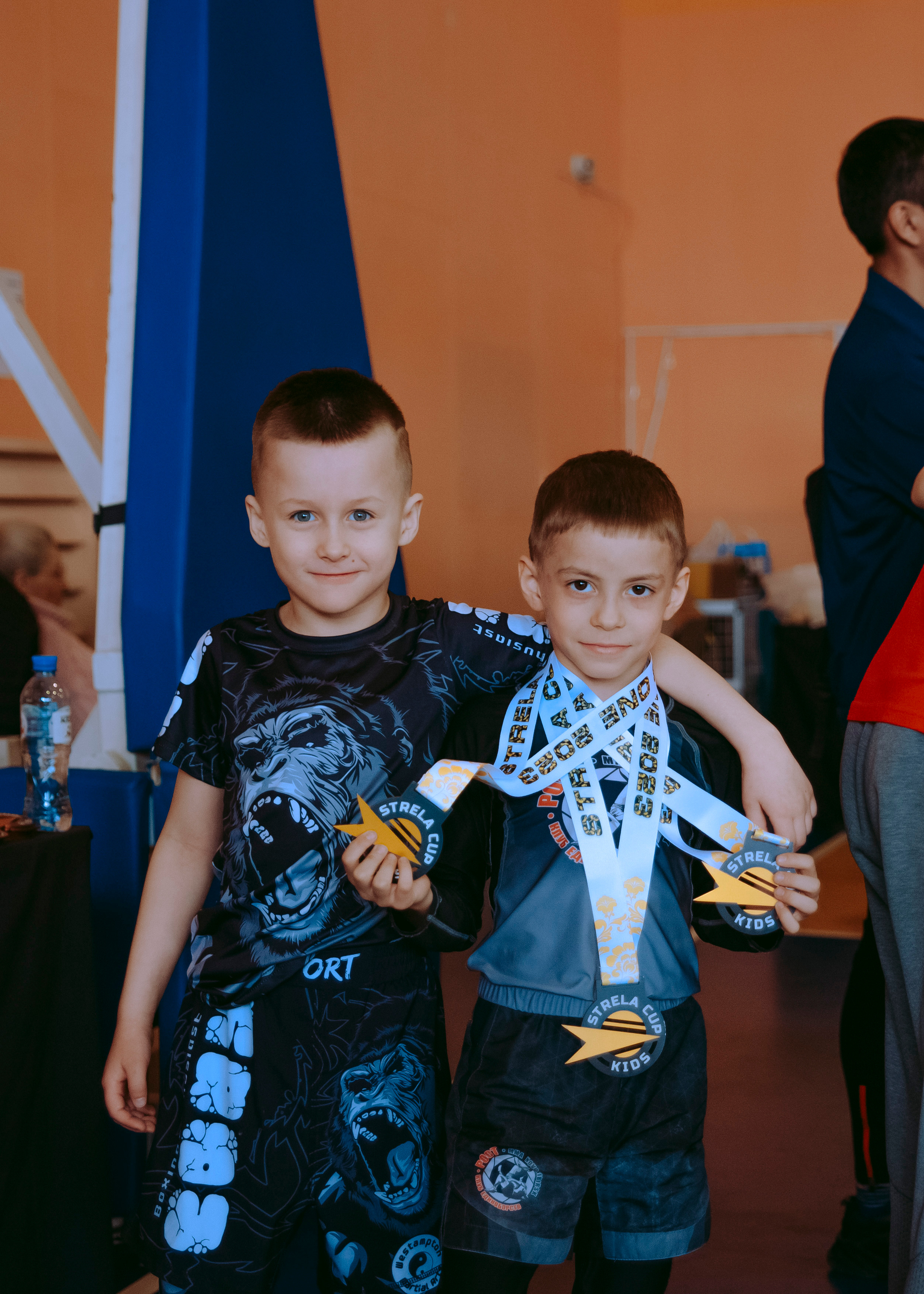 Детские соревнования по джиу-джитсу без кимоно no gi.