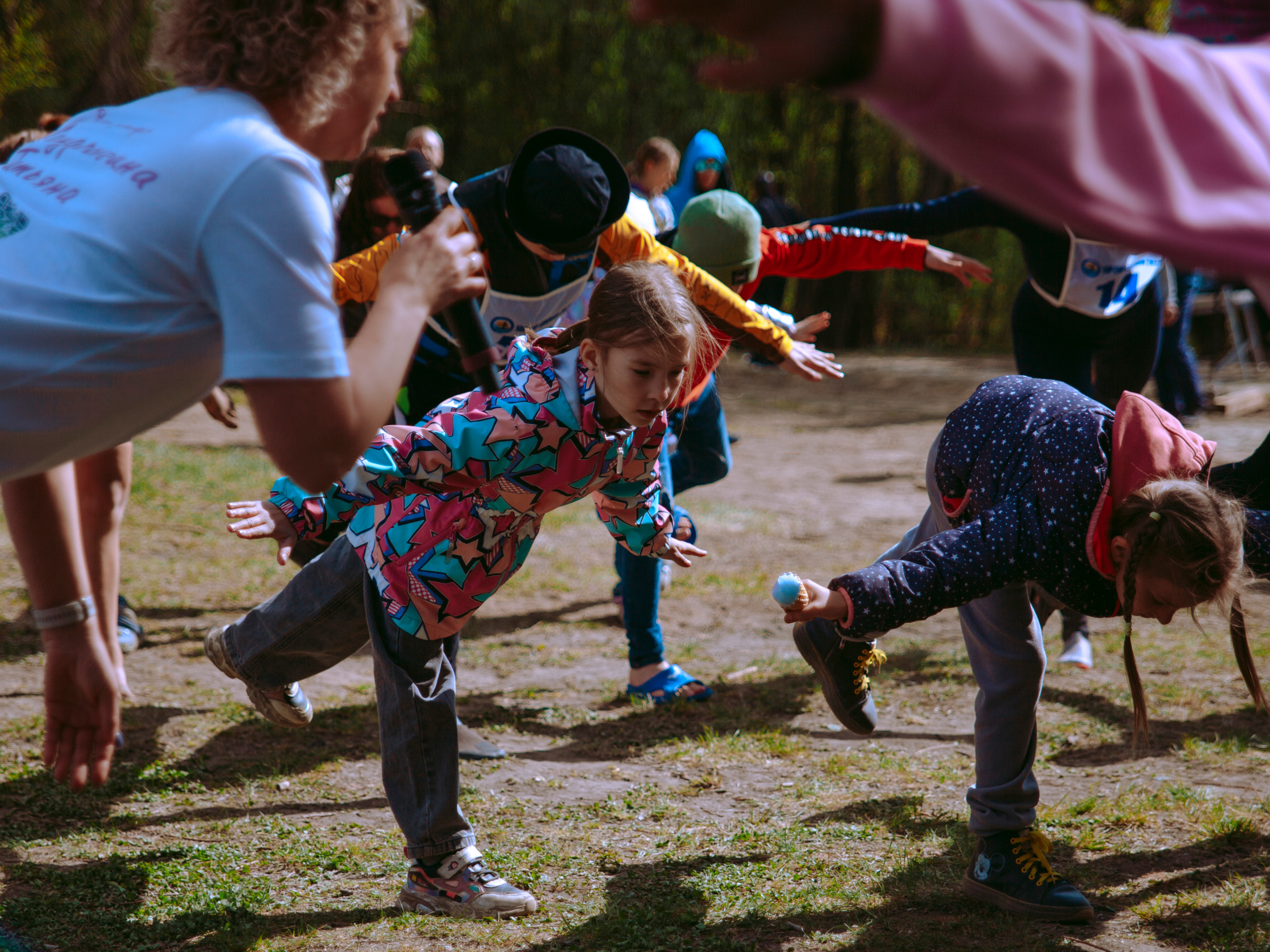 Фестиваль по сап-серфингу в Новосибирске.