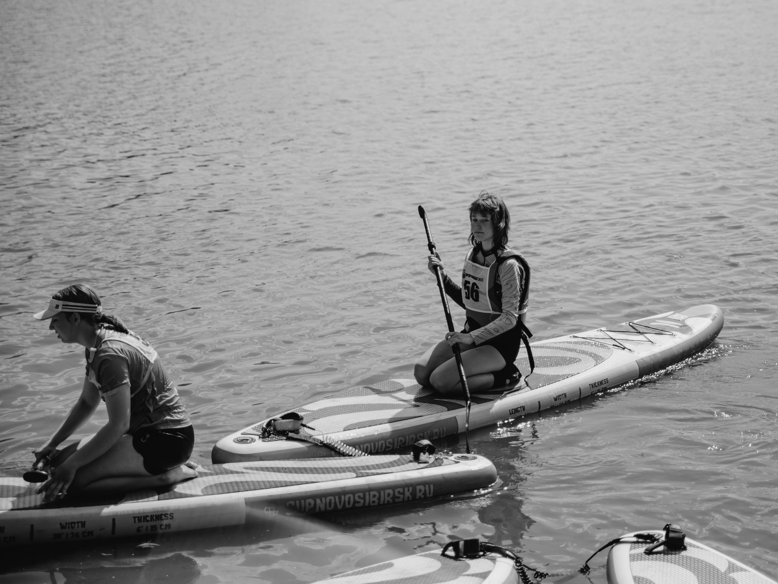 Соревнования и фестиваль по sup-серфингу в Новосибирске.