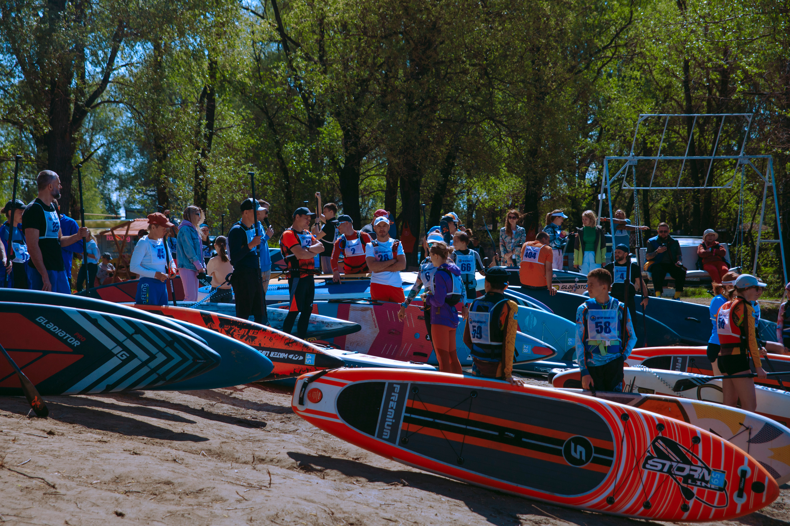 Соревнования и фестиваль по сап-серфингу.