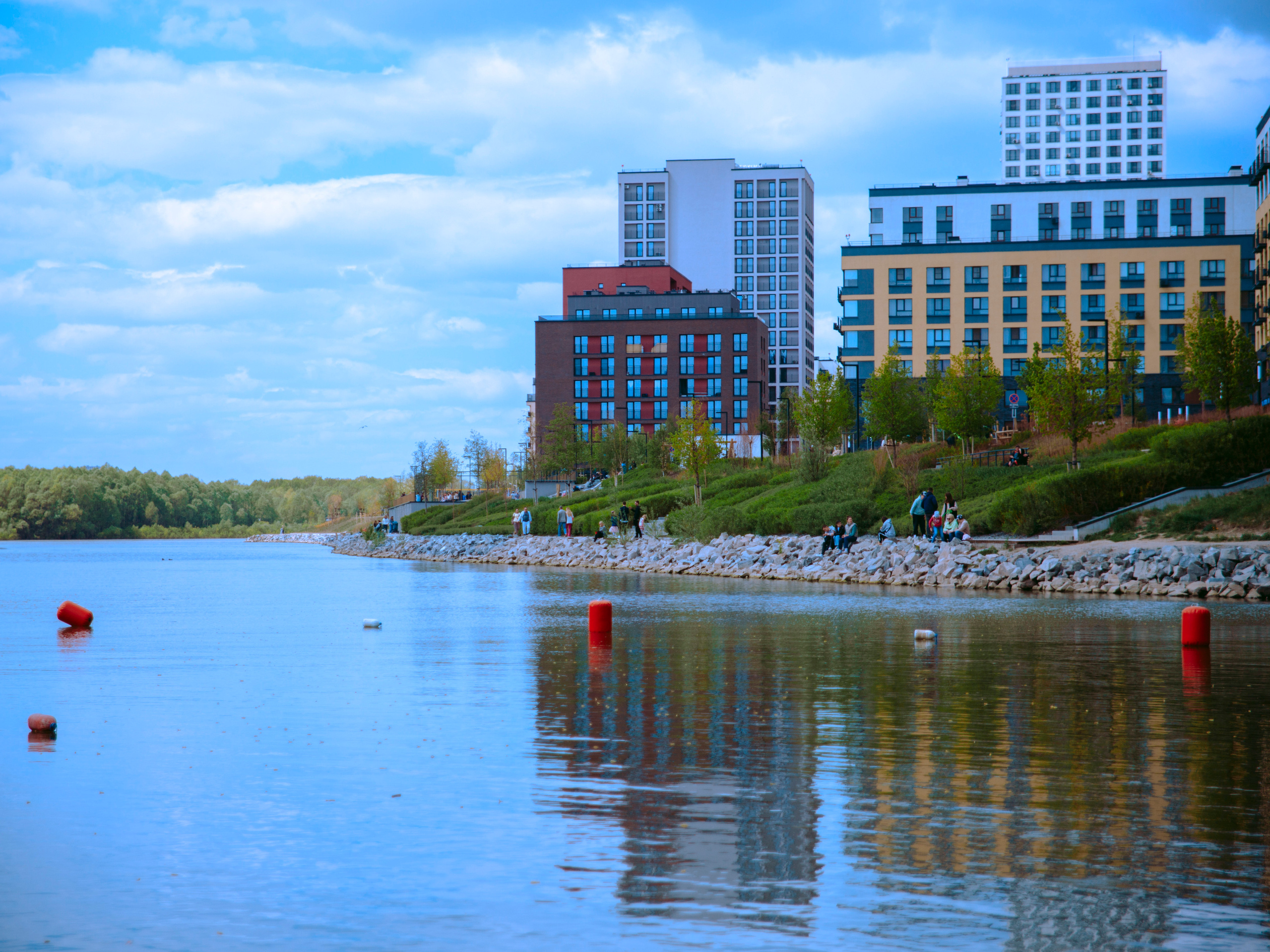 ЖК Европейский берег в Новосибирске.