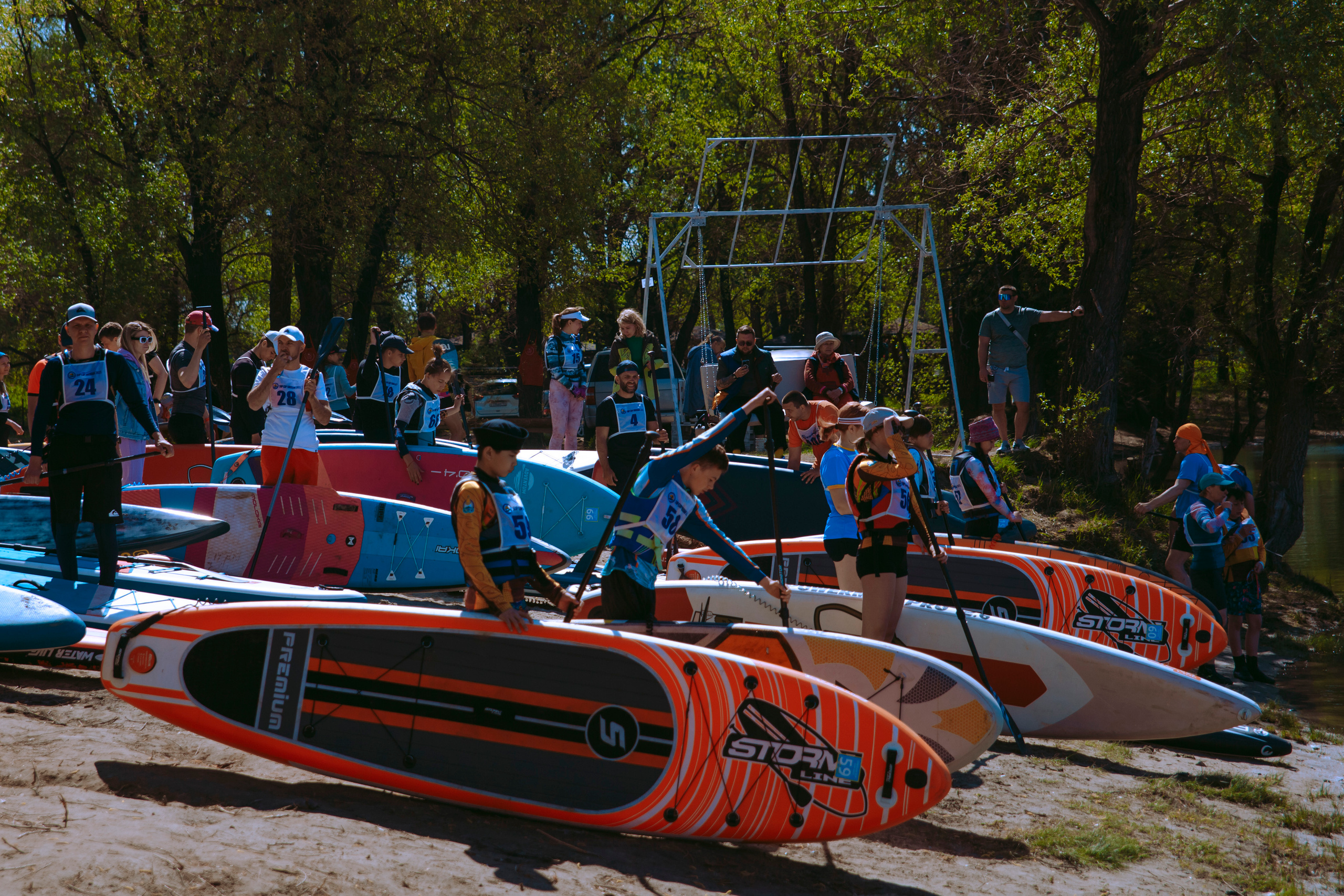 Соревнования и фестиваль по сап-серфингу.