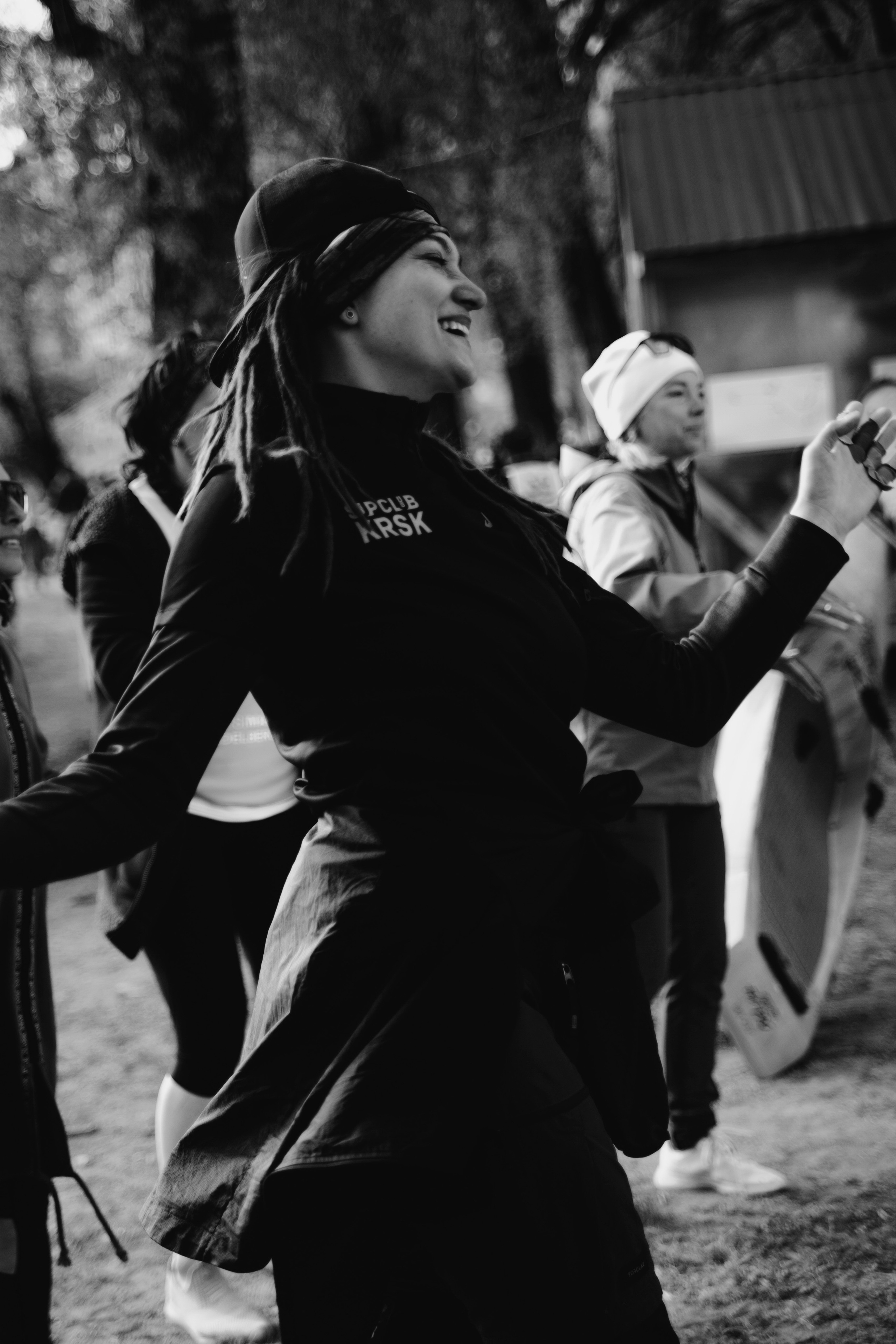 Соревнования по сап-серфингу в Новосибирске.