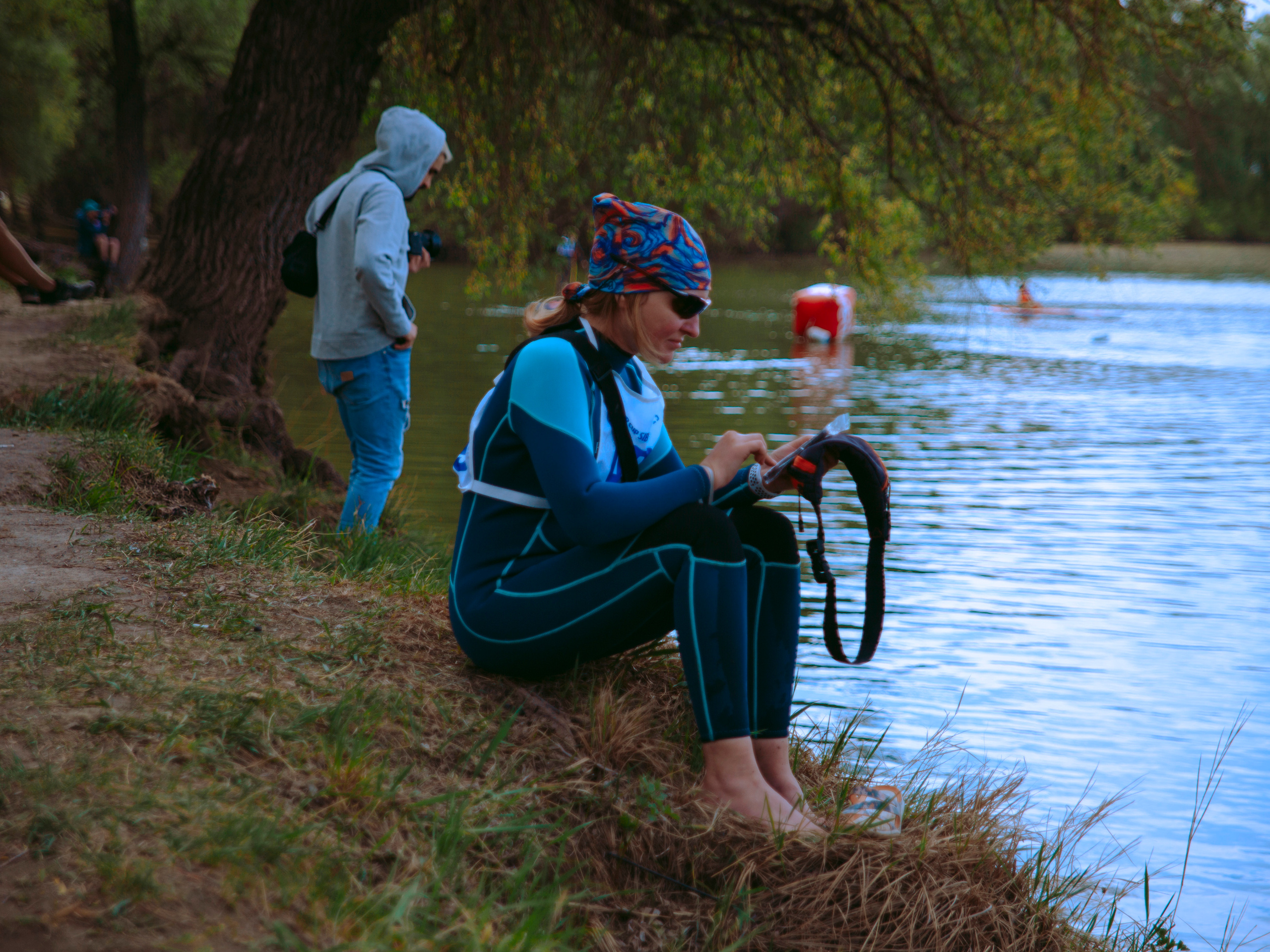 Соревнования и фестиваль по sup-серфингу в Новосибирске.