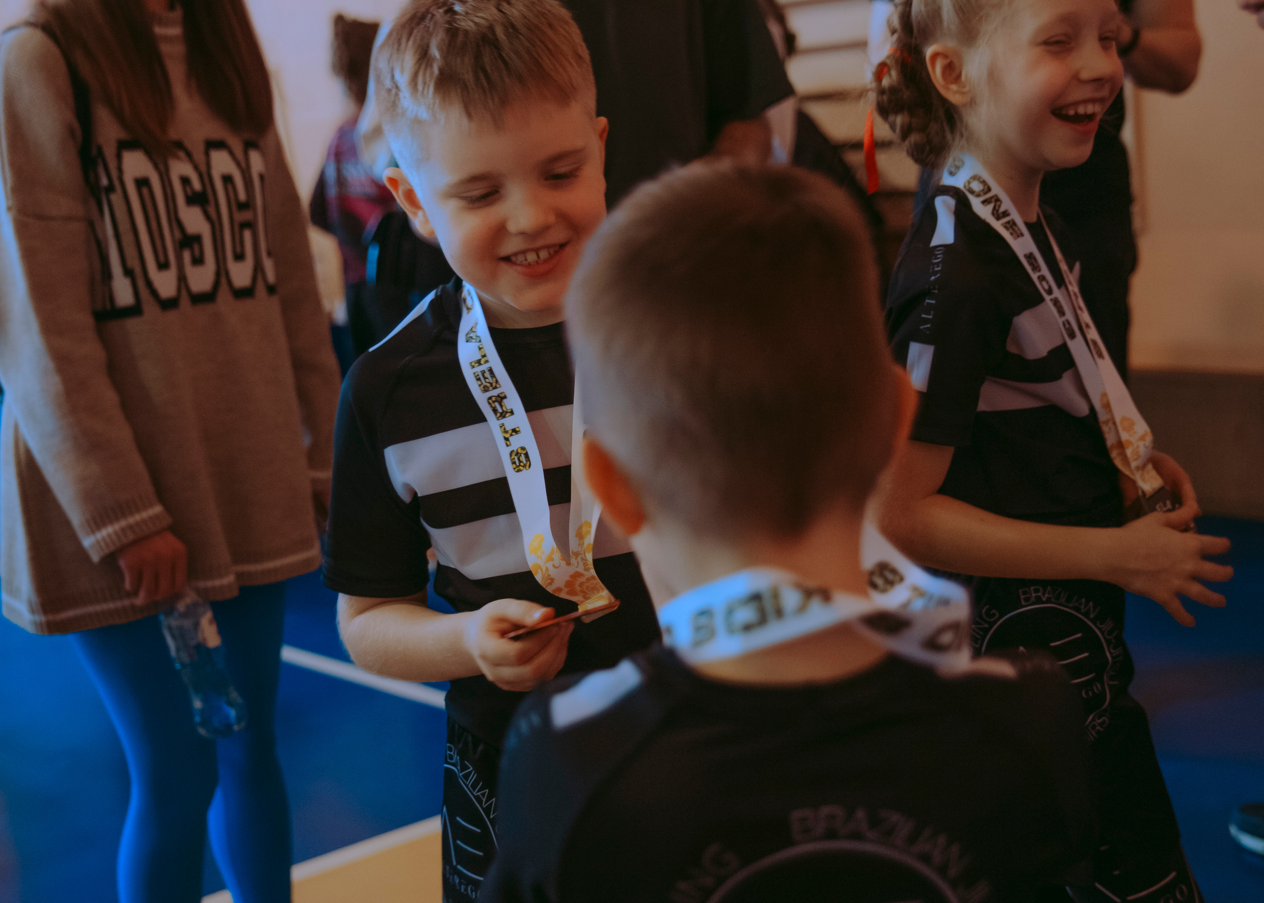 Детские соревнования по джиу-джитсу без кимоно no gi.