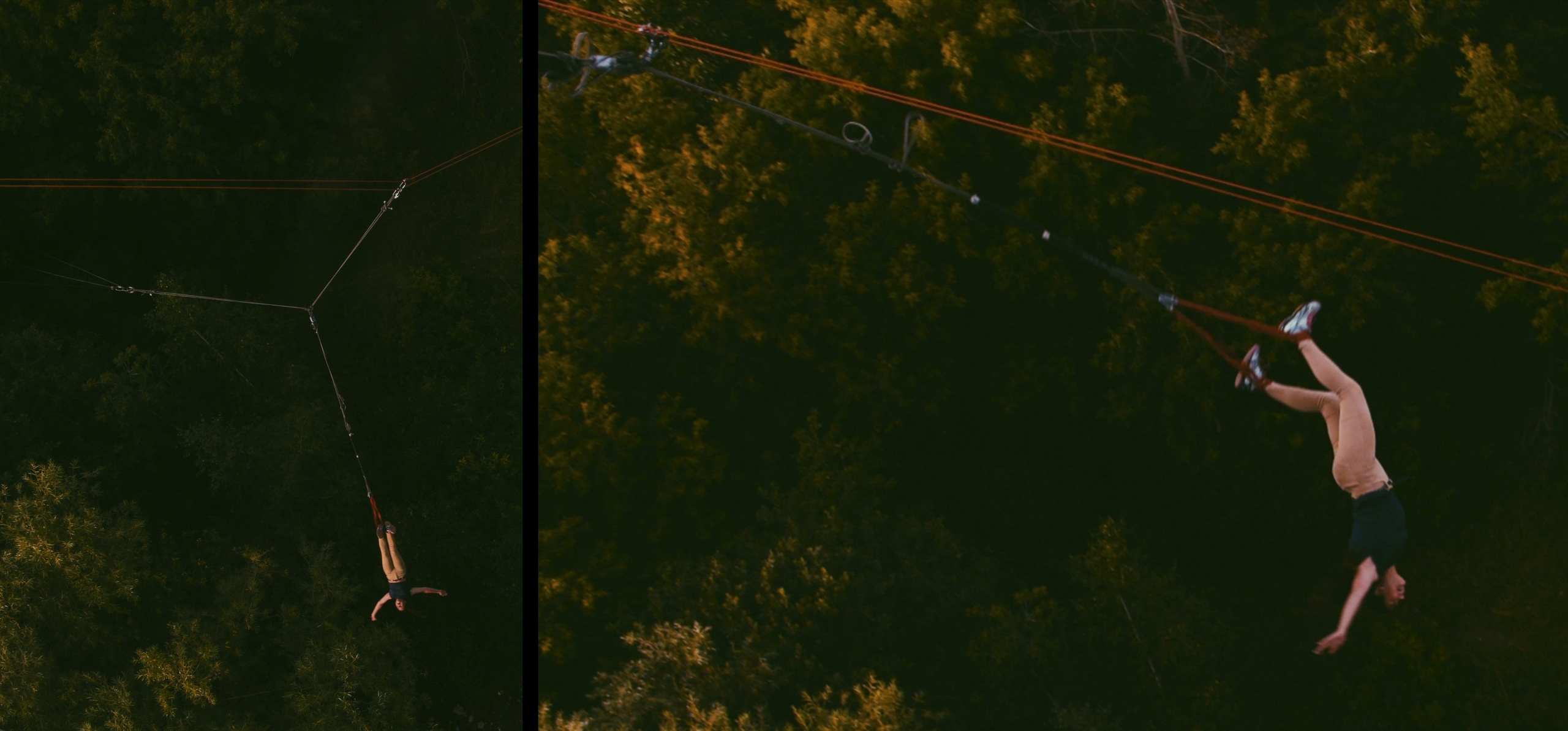 Прыжки с крыши с веревкой в Новосибирске, роуп-джампинг.