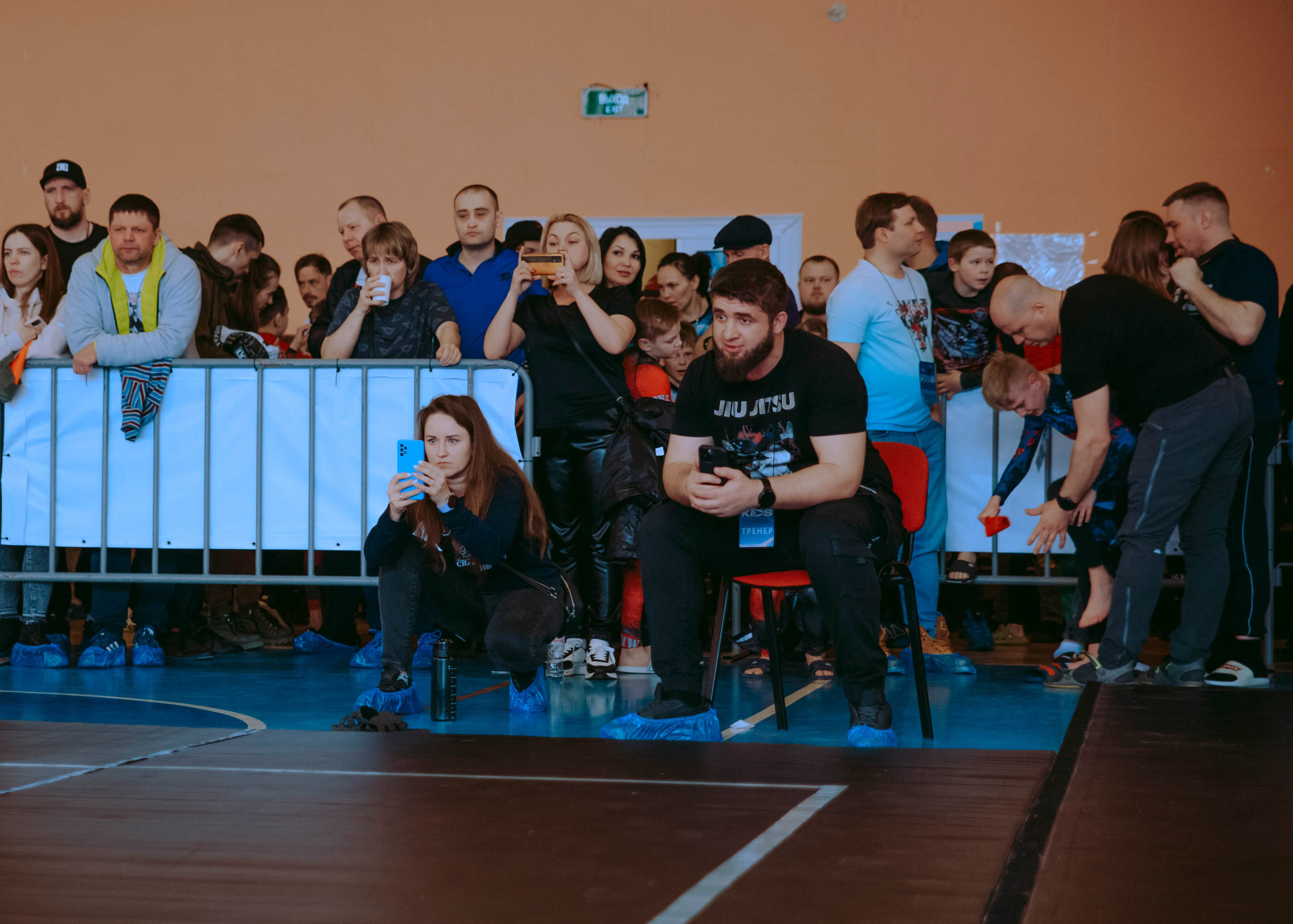 Детские соревнования по джиу-джитсу без кимоно no gi.