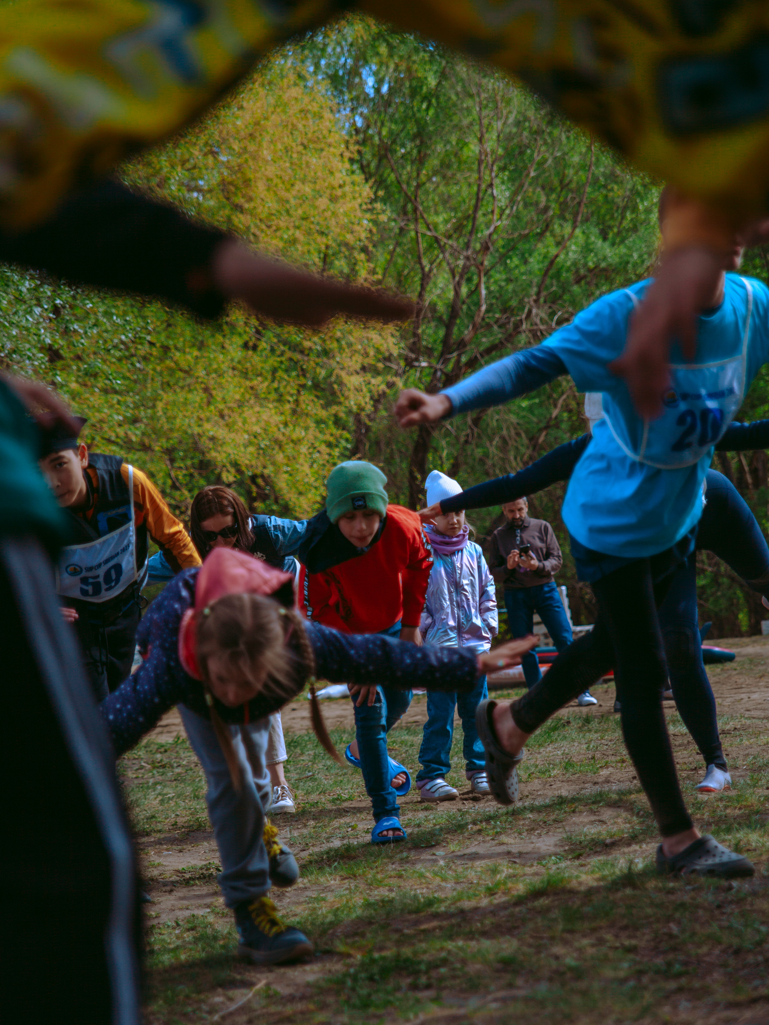 Фестиваль по сап-серфингу в Новосибирске.