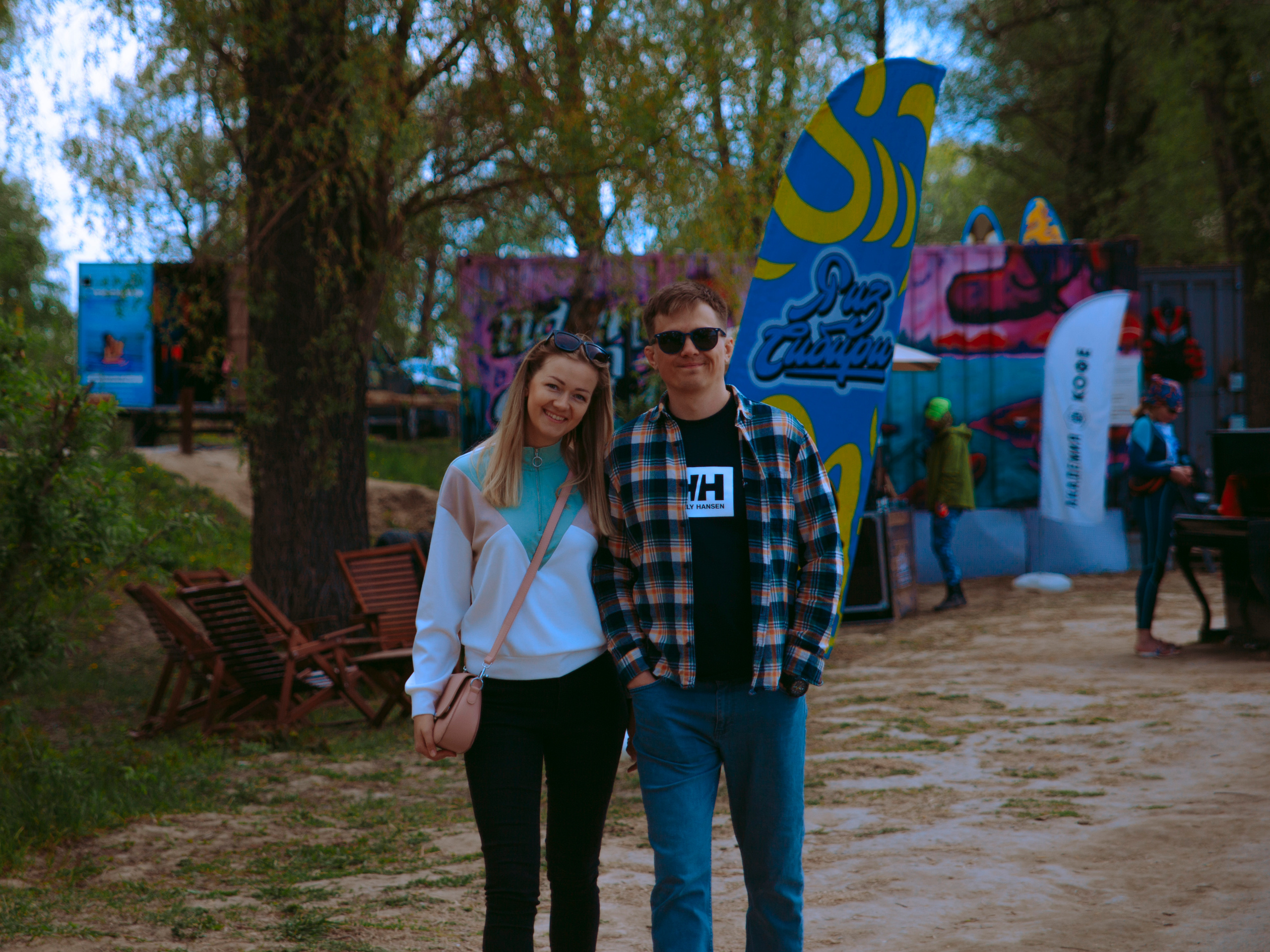 Соревнования и фестиваль по sup-серфингу в Новосибирске.