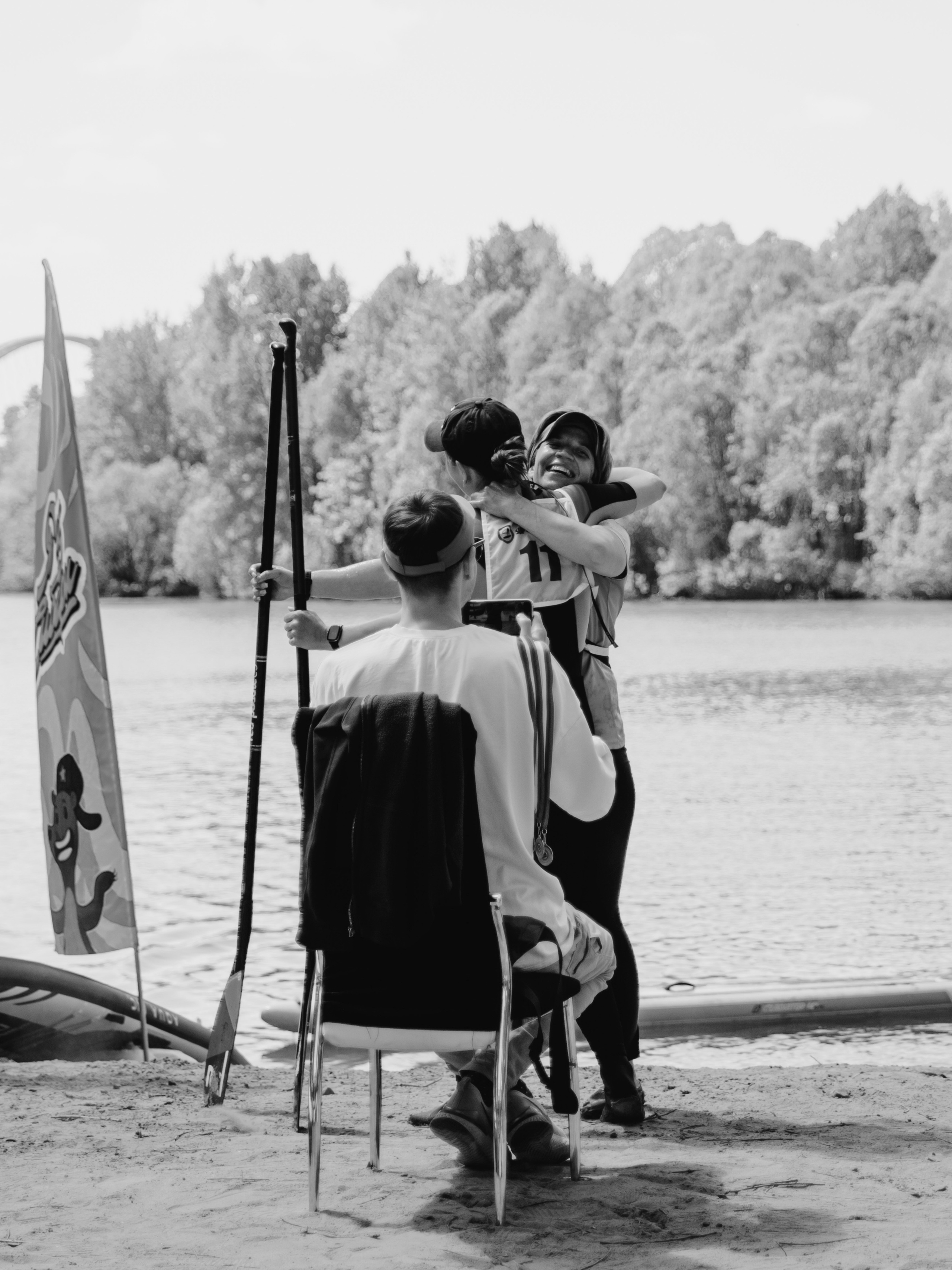 Соревнования и фестиваль по sup-серфингу в Новосибирске.