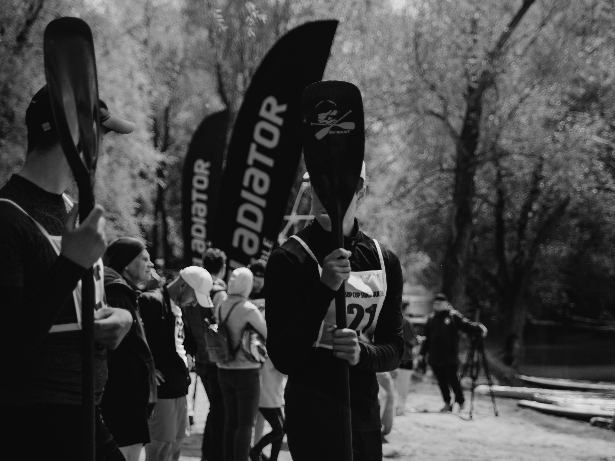 Соревнования и фестиваль по sup-серфингу в Новосибирске.