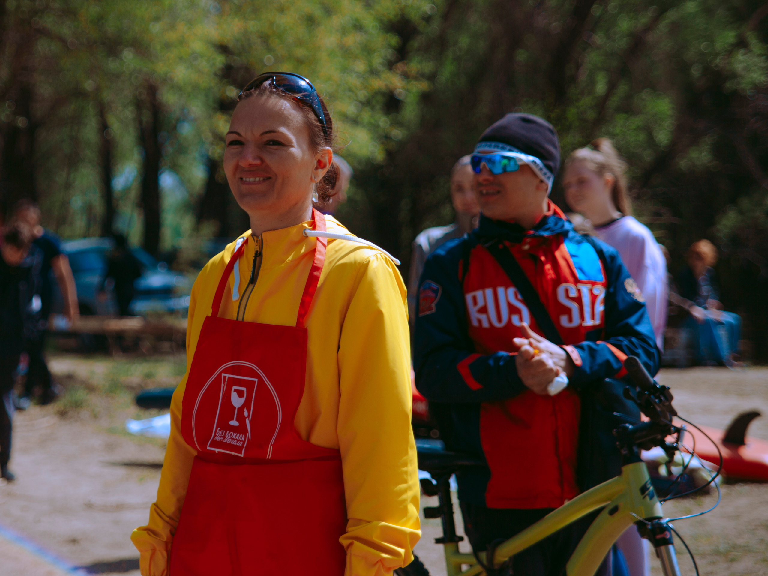 Фестиваль по сап-серфингу в Новосибирске.