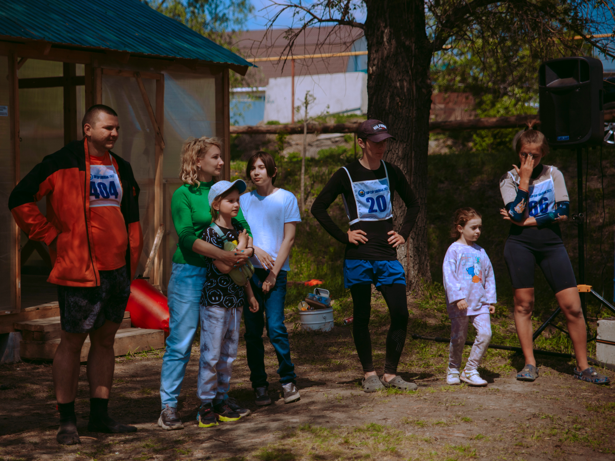 Соревнования и фестиваль по sup-серфингу в Новосибирске.