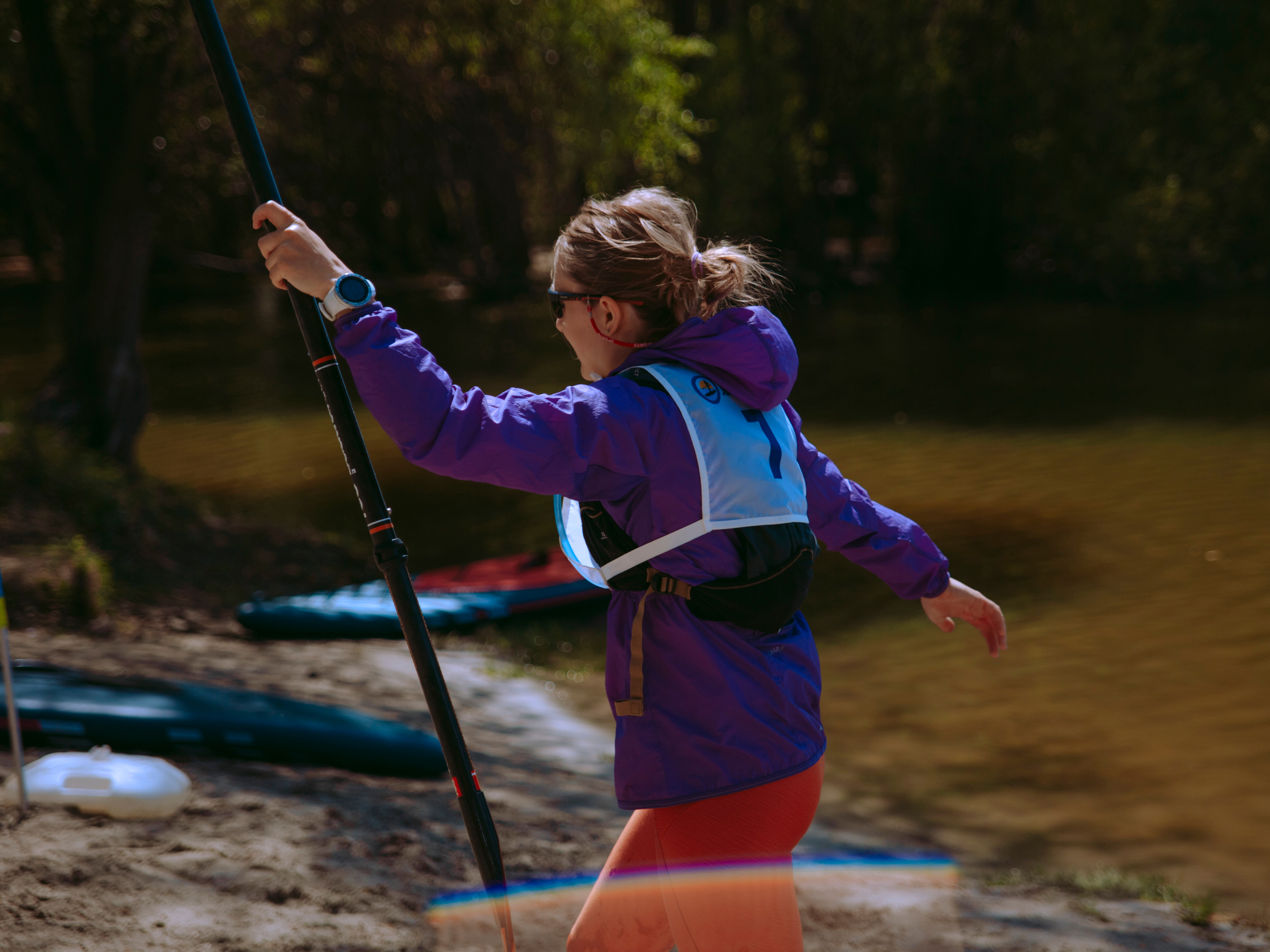 Соревнования и фестиваль по sup-серфингу в Новосибирске.