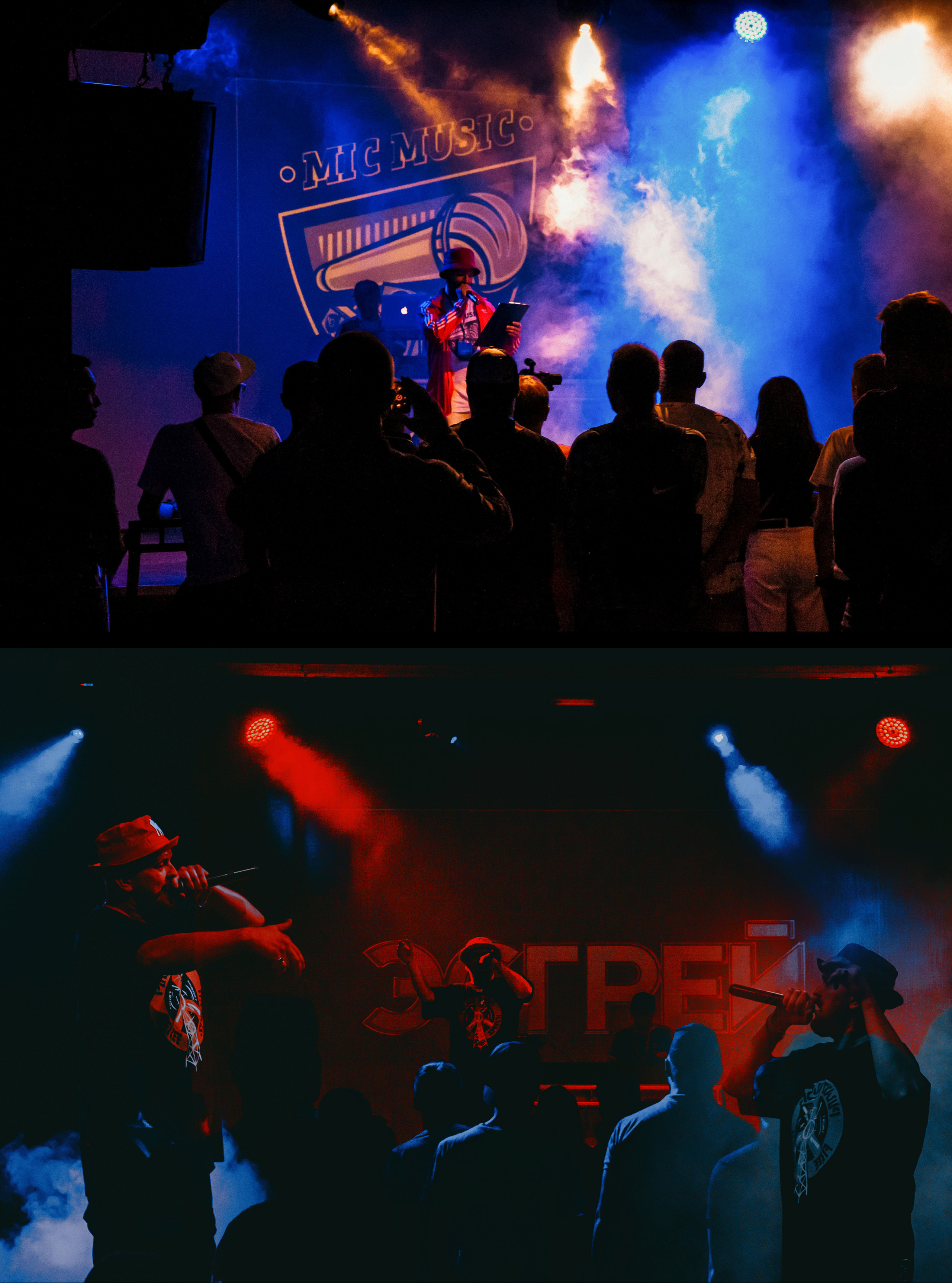 Концерт группы NTL, Эсгрея и Саламон Дрим в клубе Подземка в Новосибирске.