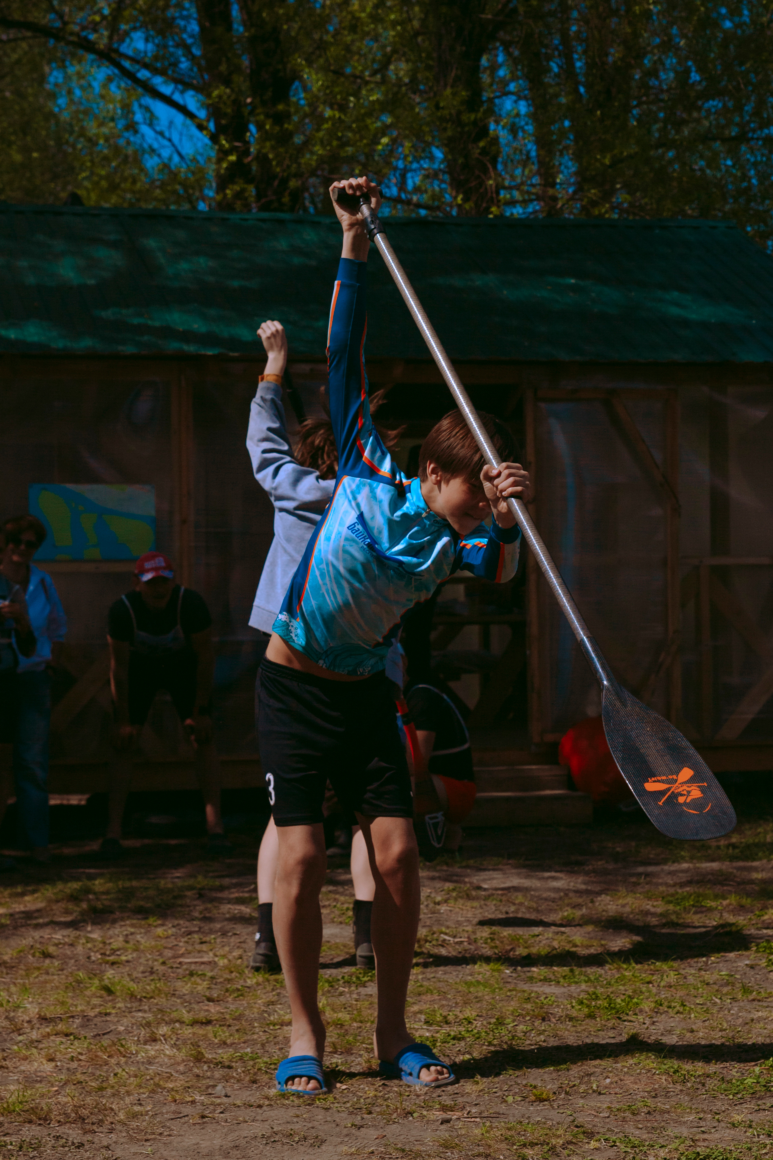 Соревнования и фестиваль по sup-серфингу в Новосибирске.