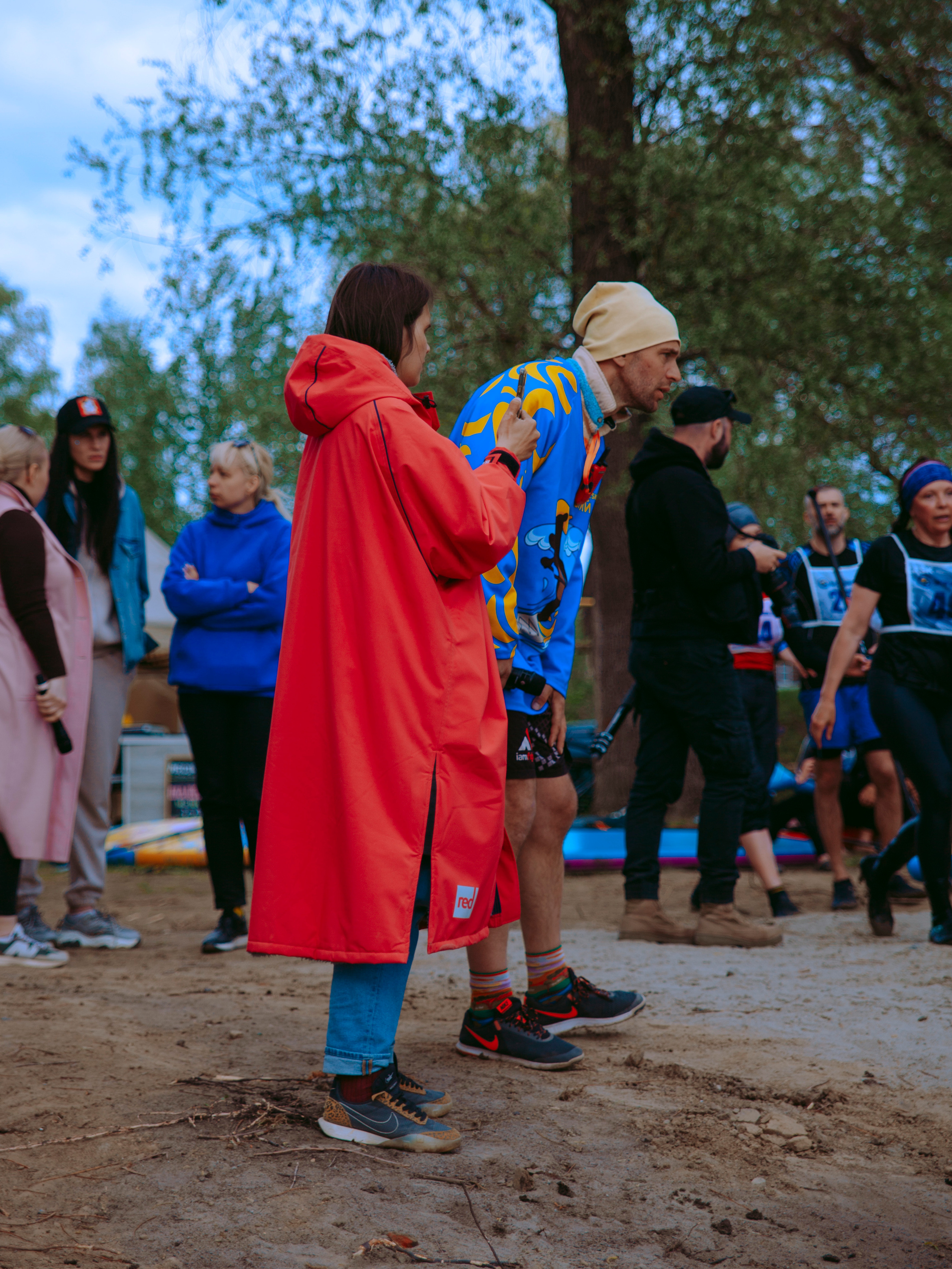 Соревнования по сап-серфингу в Новосибирске.