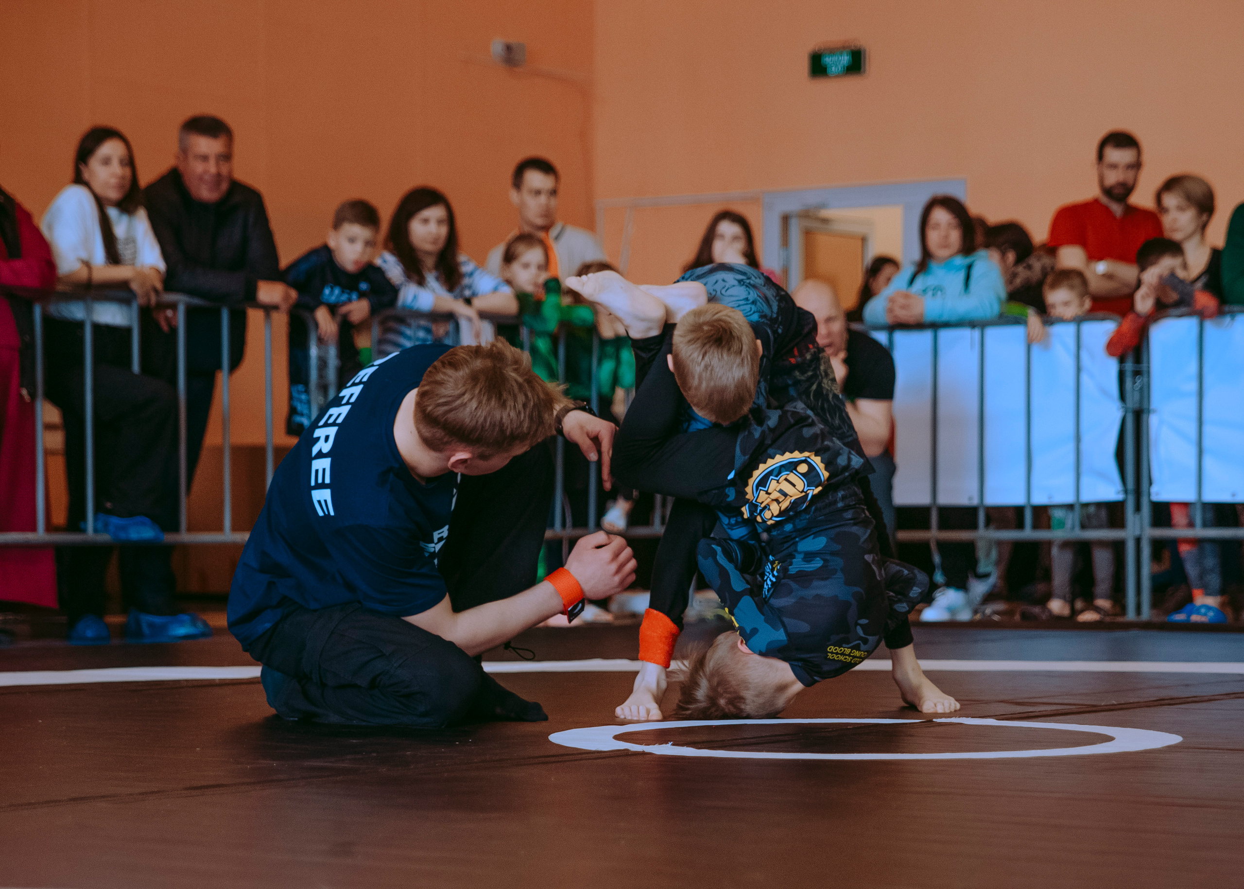 Детские соревнования по джиу-джитсу без кимоно no gi.