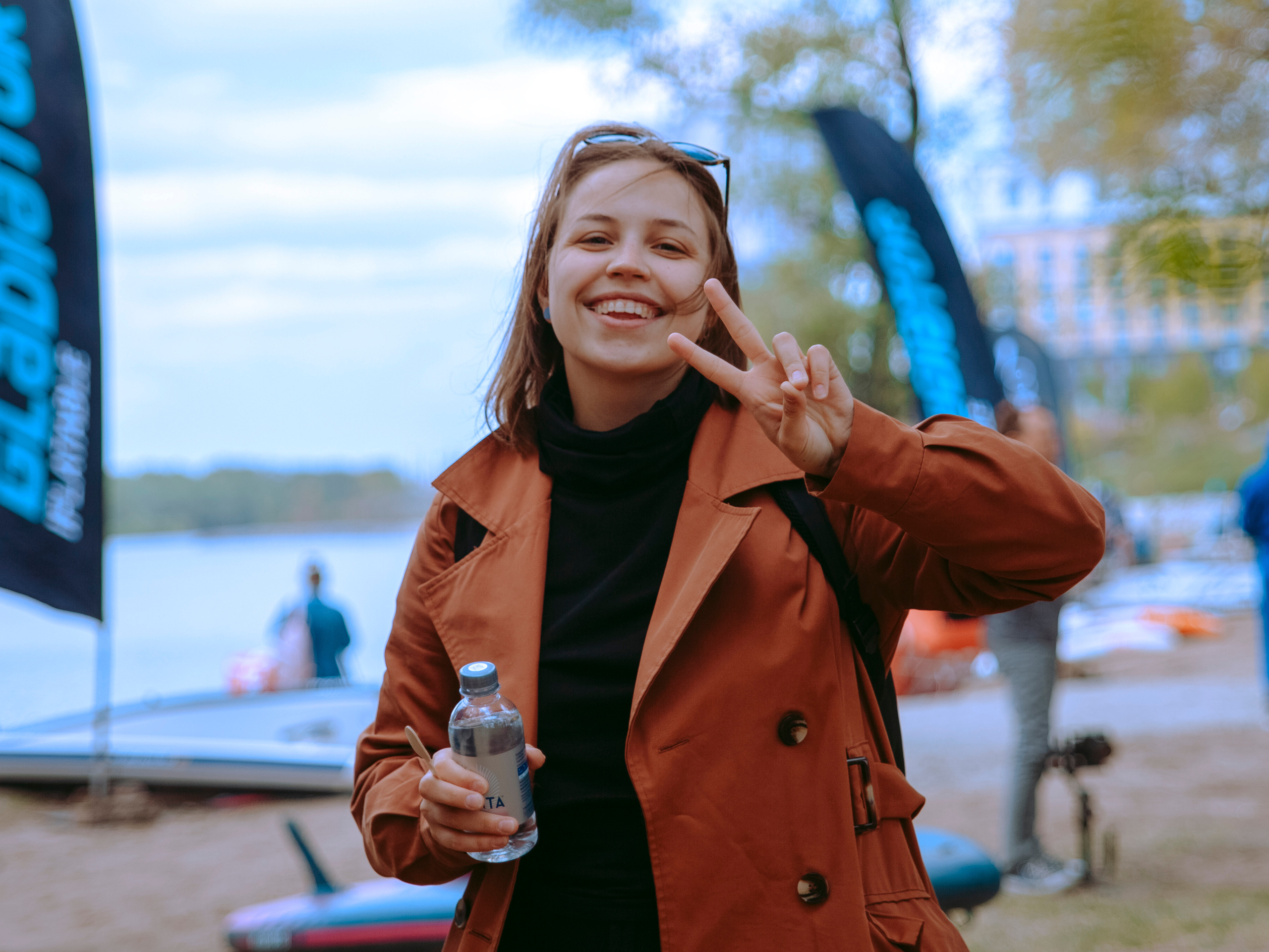 Соревнования и фестиваль по sup-серфингу в Новосибирске.