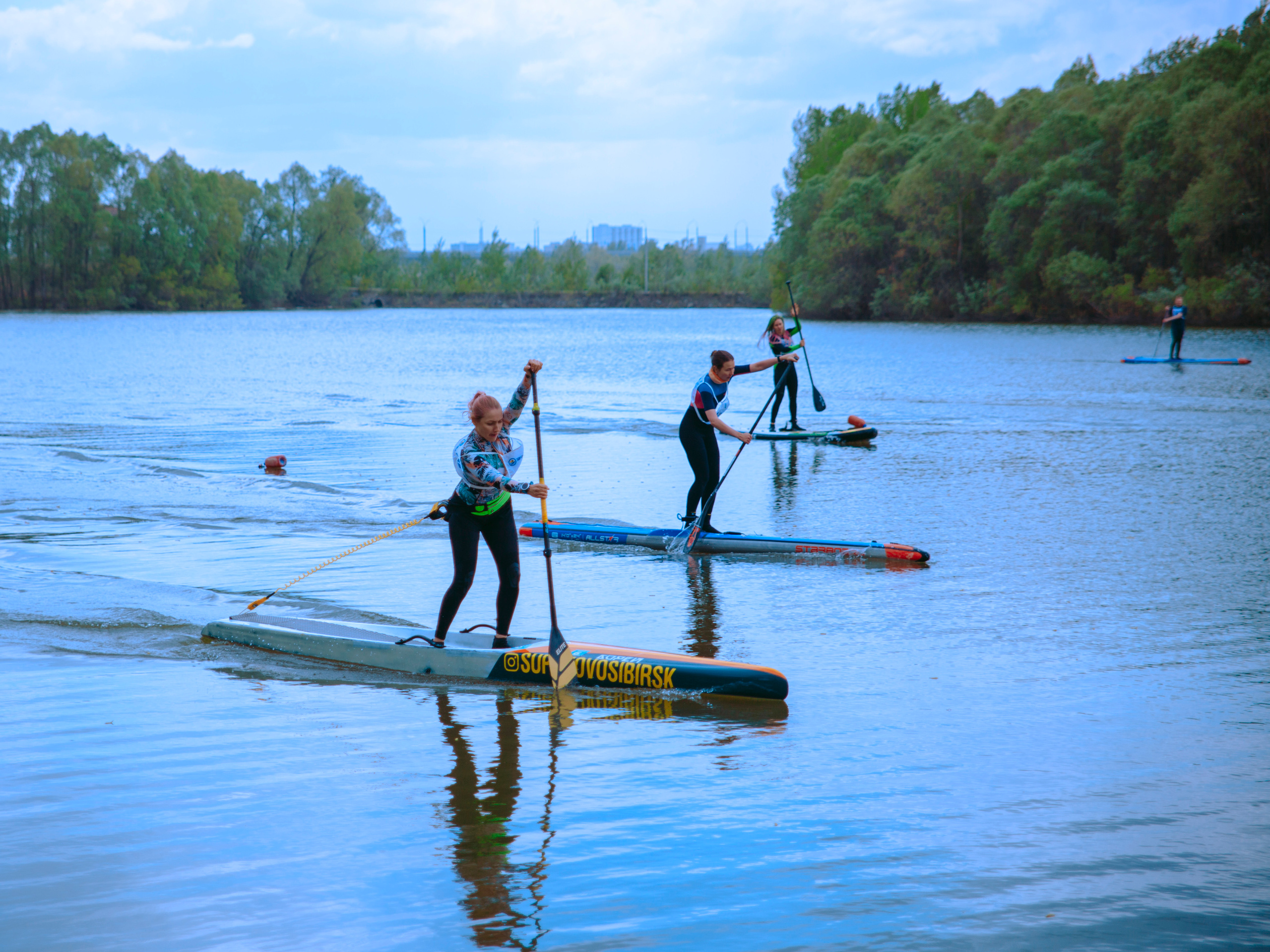 Соревнования по сапам.