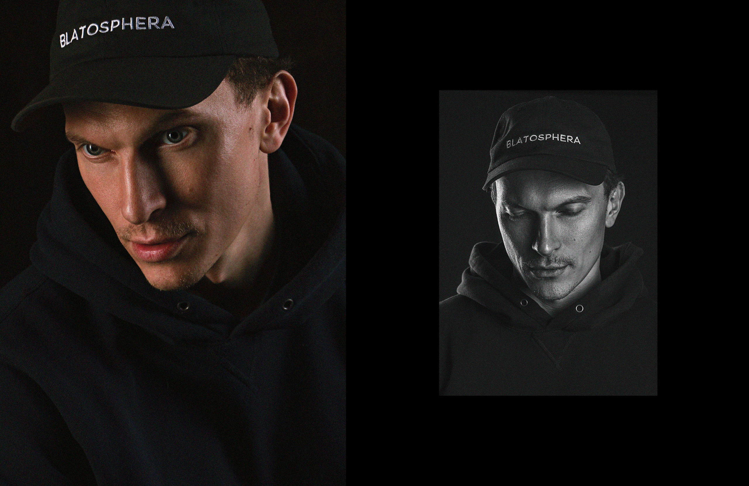 Рэпер Словетский в кепке своего бренда Blatosphera.