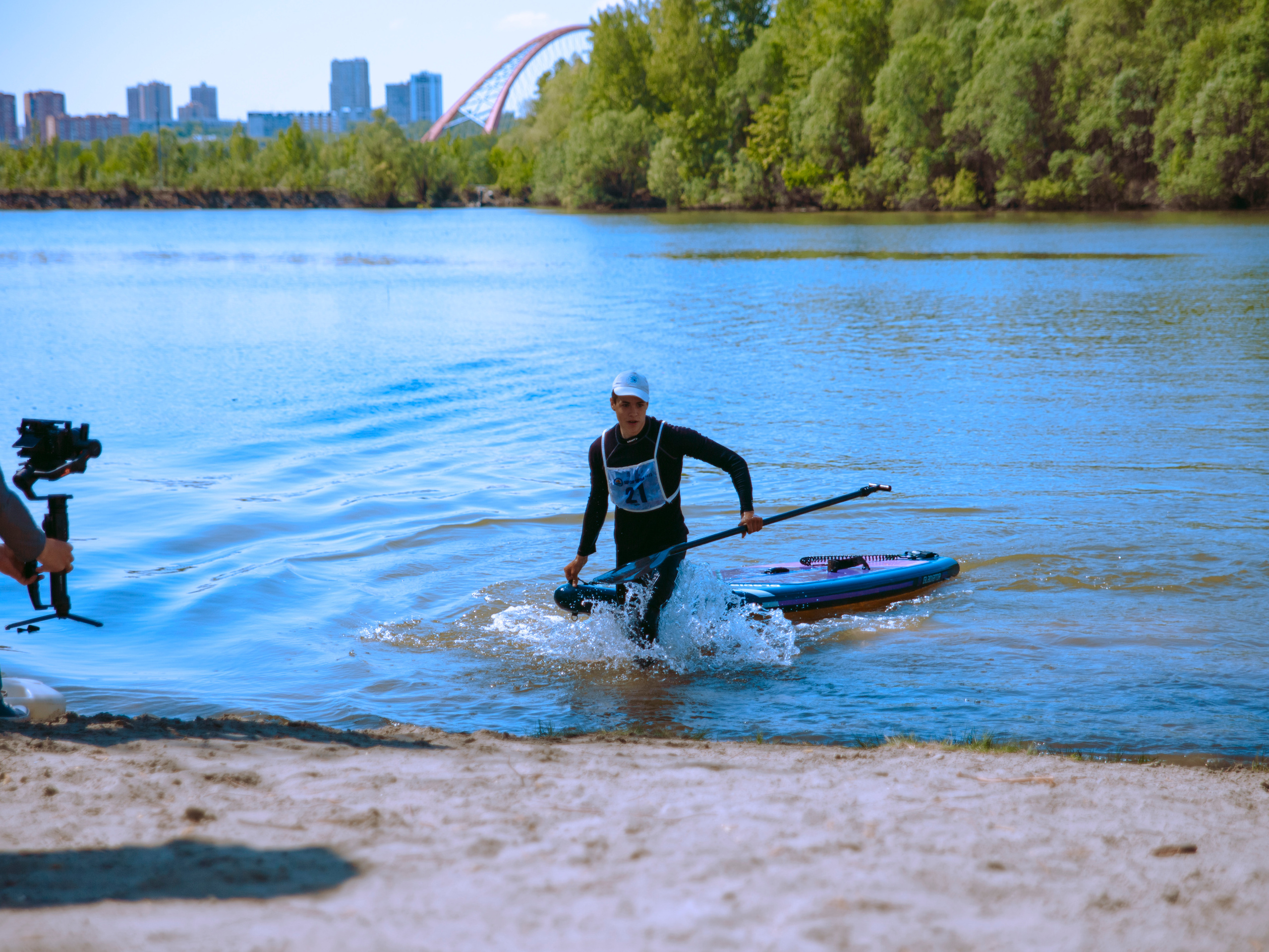 Соревнования и фестиваль по сап-серфингу.